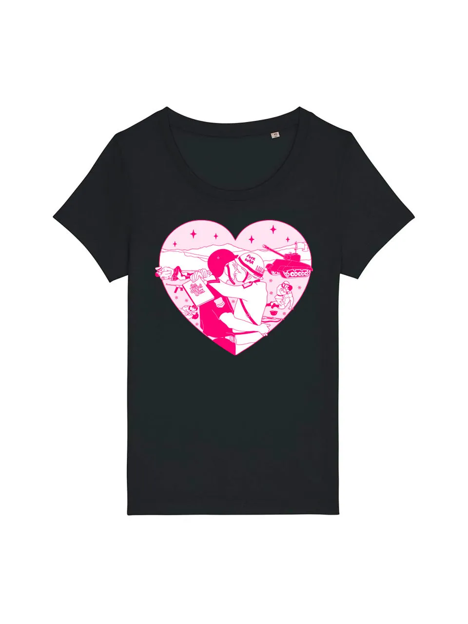 dna merch Joy Of Peace T-Shirt Women Alex Comfort Antikrieg