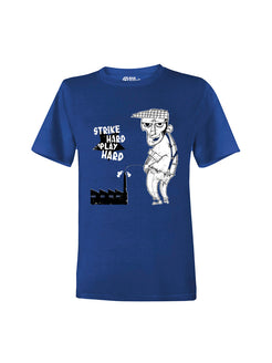dna merch Strike Hard Play Hard T-Shirt Biobaumwolle
