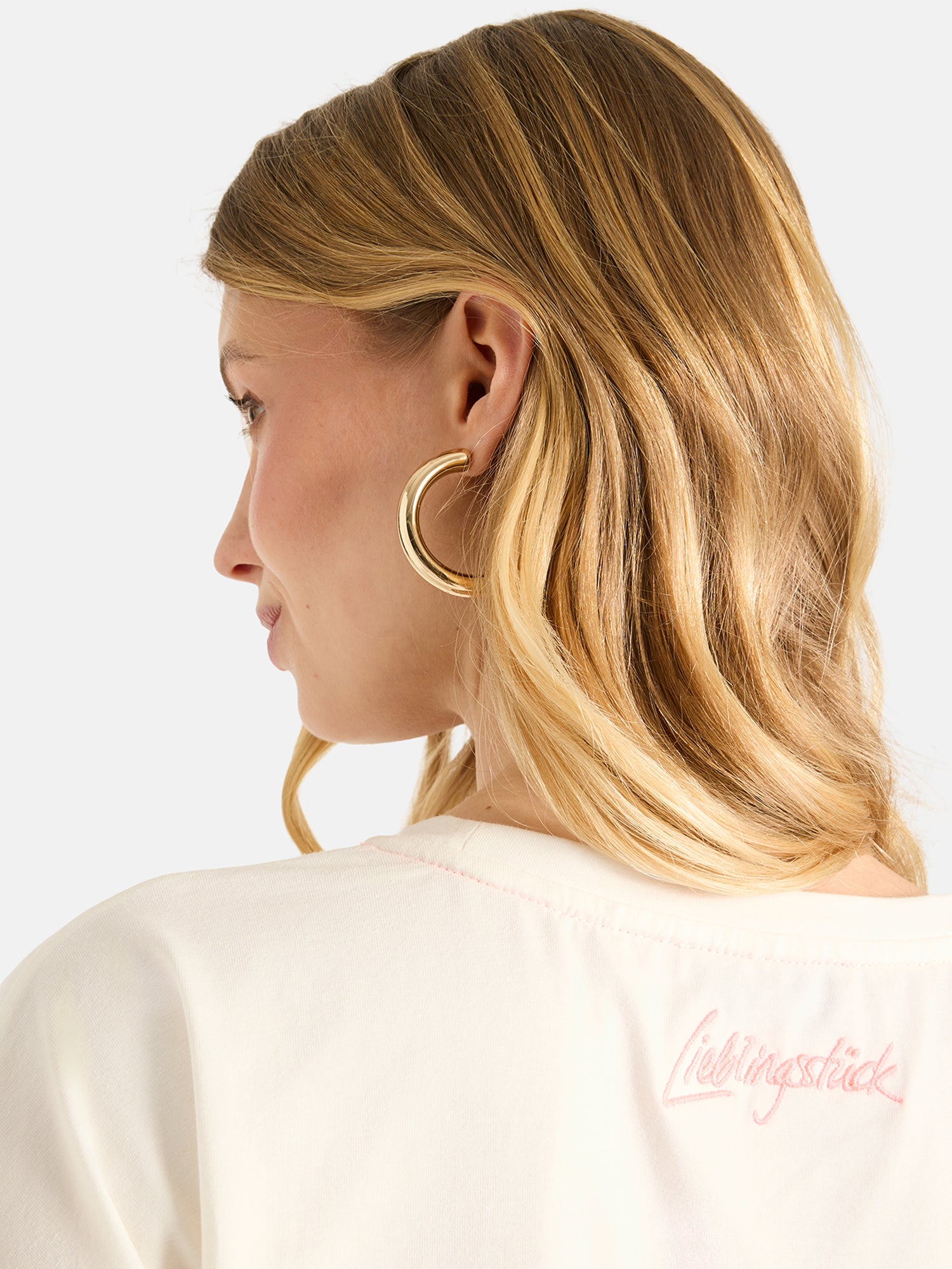 Lieblingsstück DahliaL Shirt white mit Print
