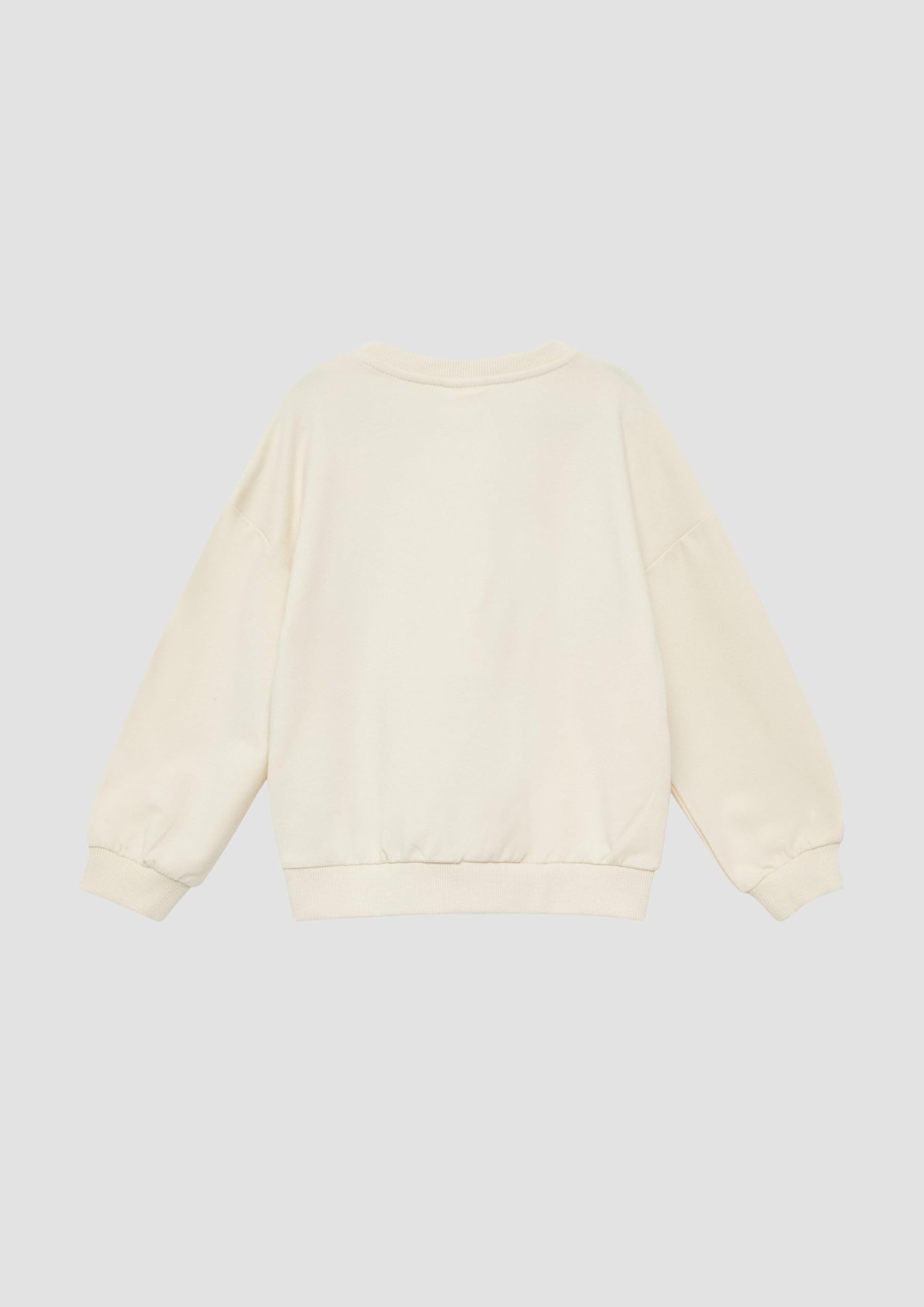 s.Oliver RED LABEL Sweatshirt 128-134 beige Oversized