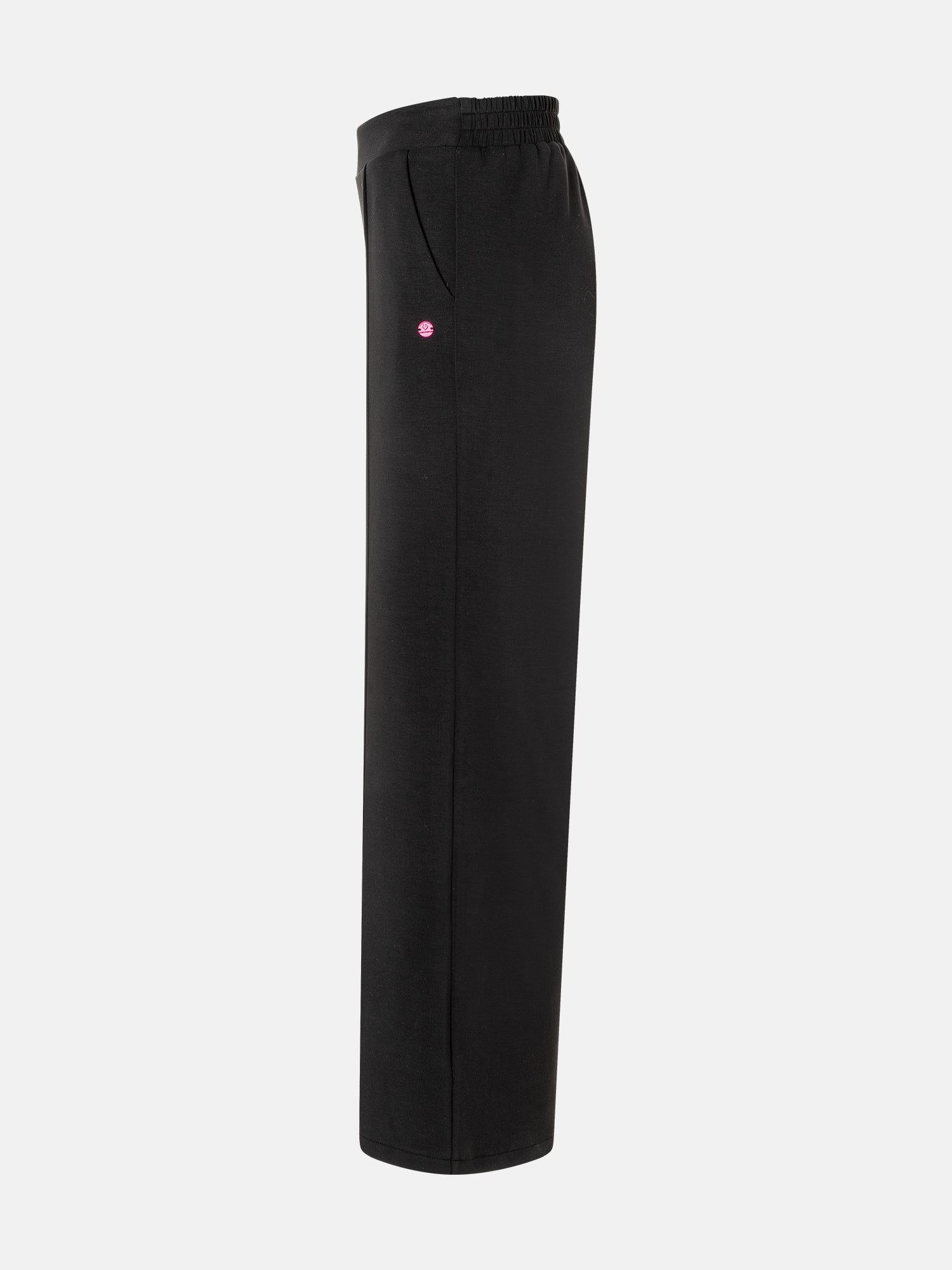Lieblingsstück Wide Leg Hose Viskosemix black