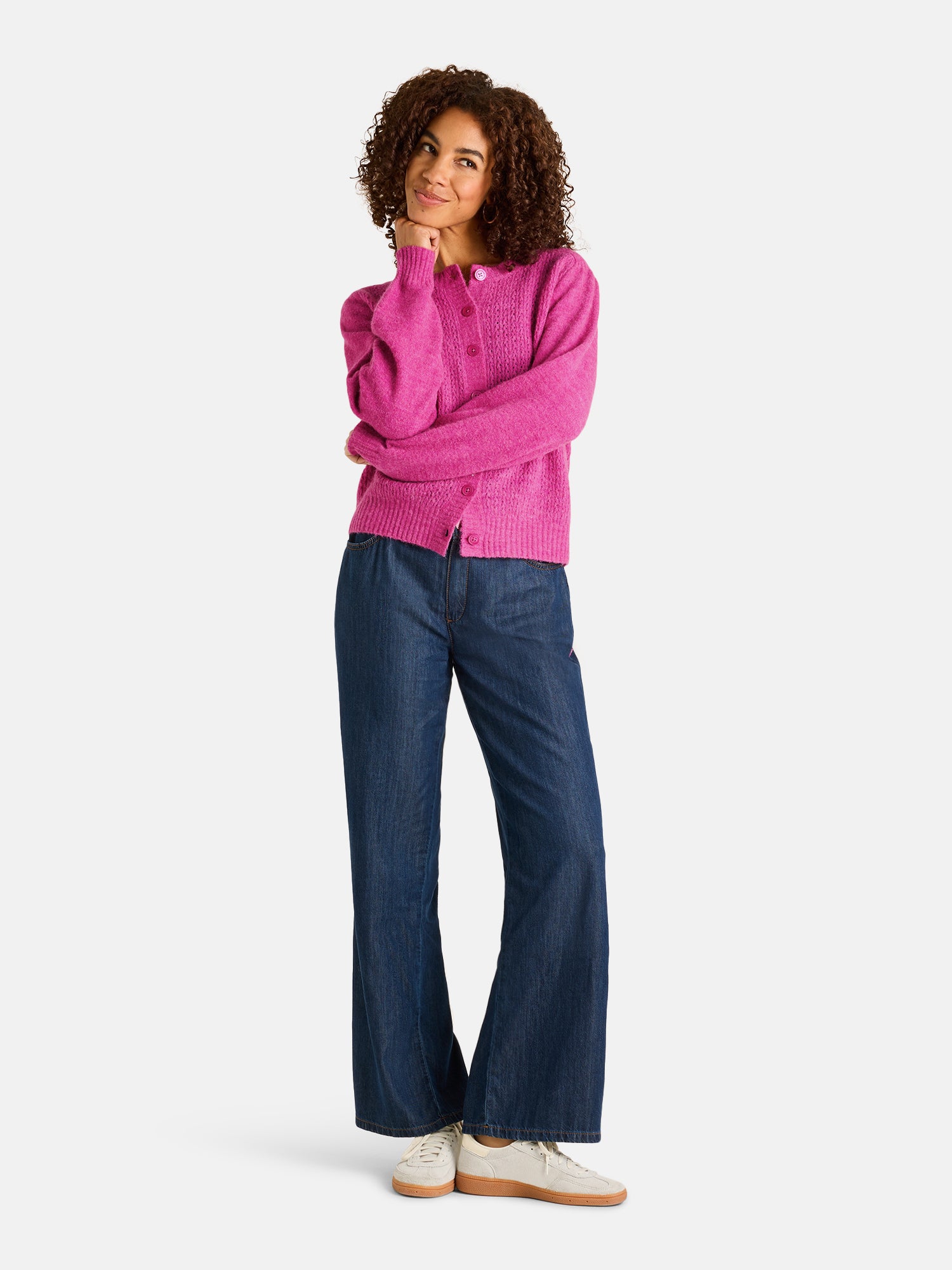 Lieblingsstück ZoetjeL Strickjacke berry Alpakamix