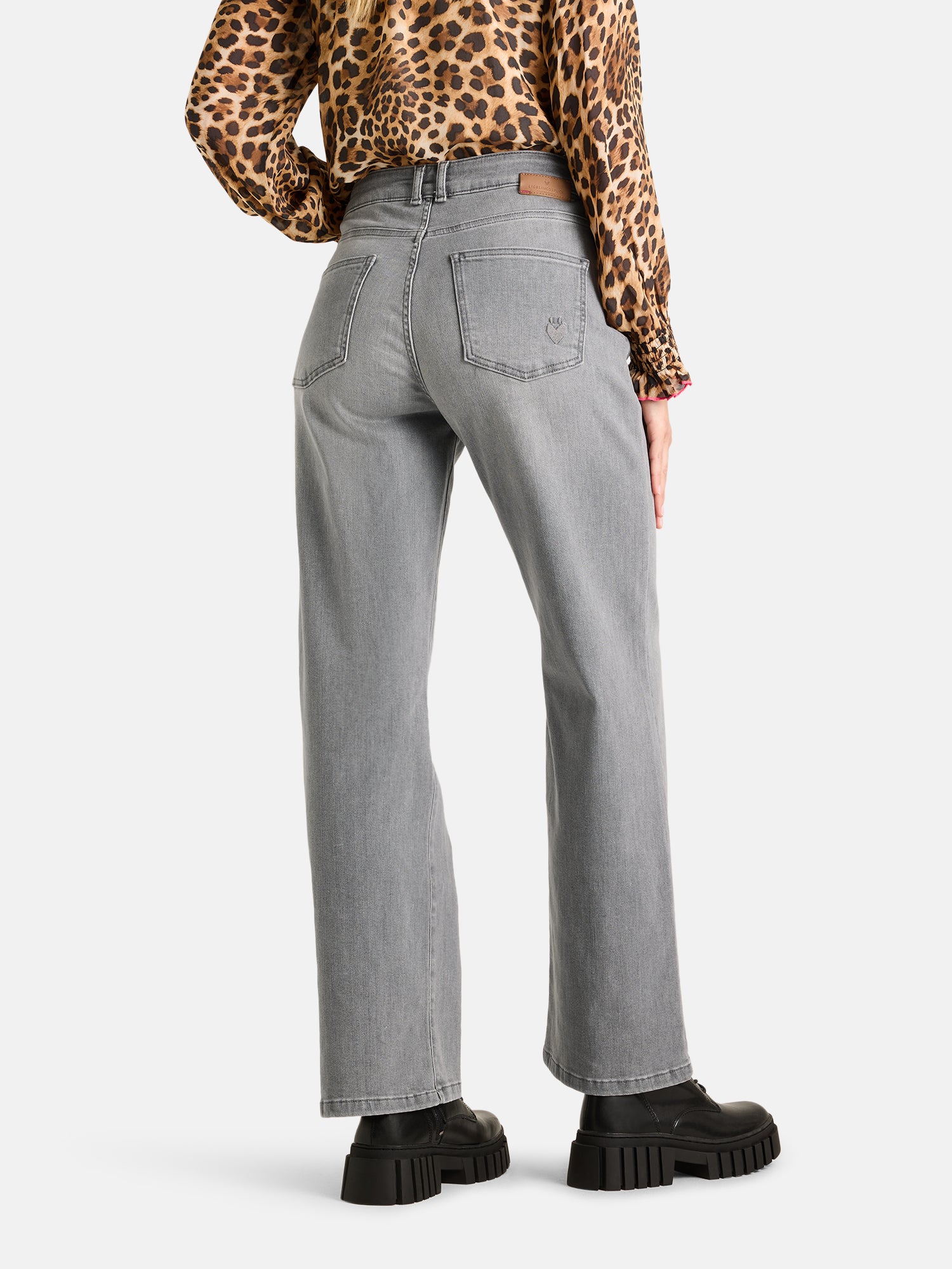Lieblingsstück Jeanshose stone mit Elasthan Stretch