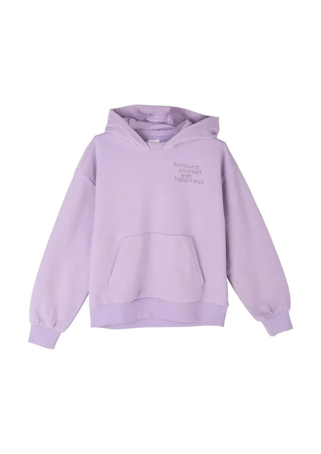 s.Oliver Junior Sweatshirt Mädchen Lila 140 Baumwolle