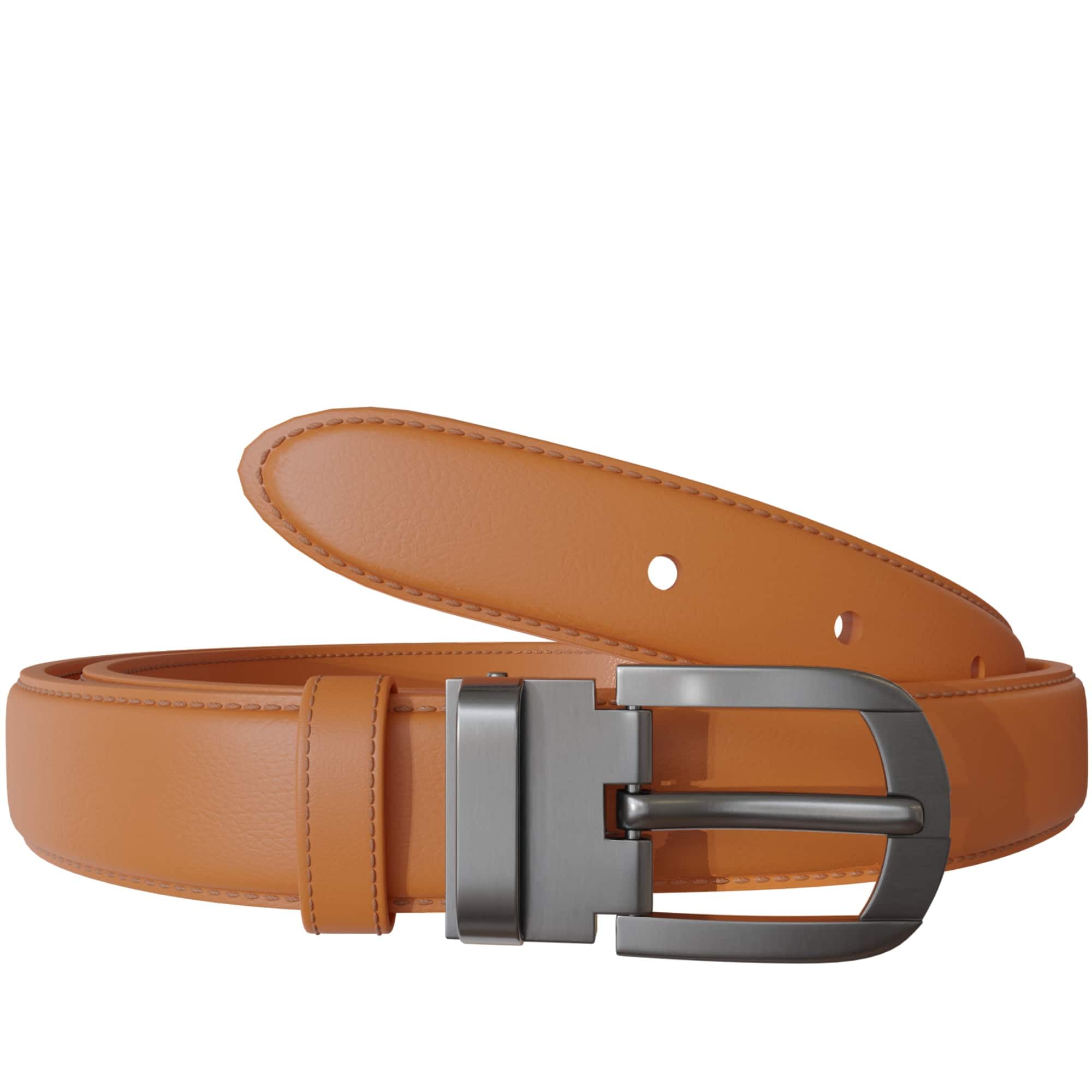 BEZLIT Herren Ledergürtel 3 cm Hellbraun Echtleder kürzbar
