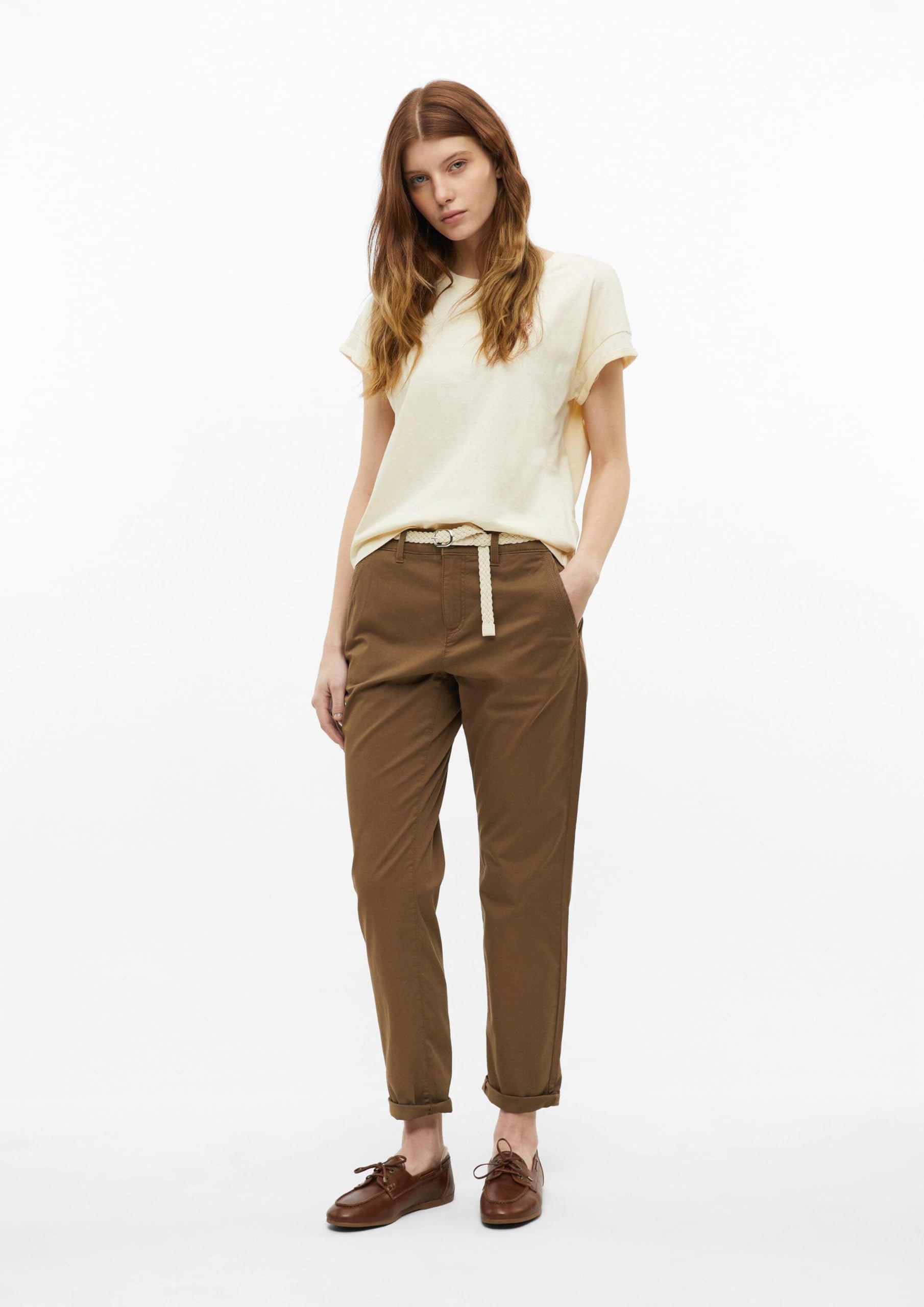 s.Oliver Red Label Chino Damen mit Gürtel Gewaschen
