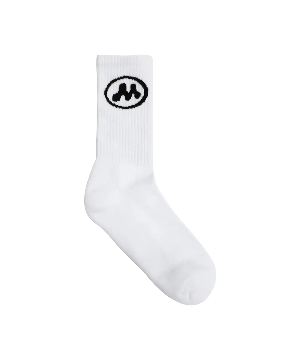 Mowalola M Socks Socken weiß Baumwolle S-M