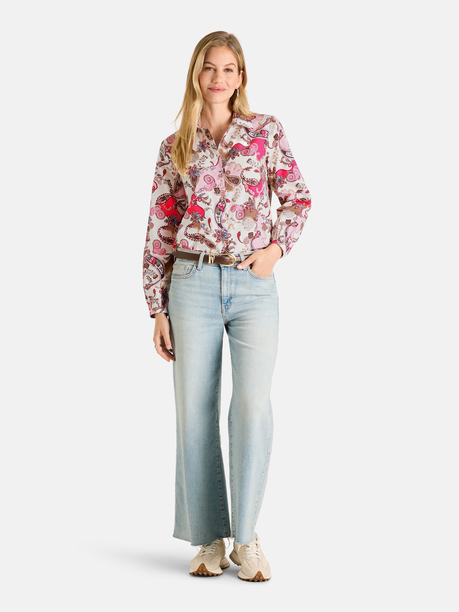 Lieblingsstück EmeeL Bluse Blooming Pink Baumwolle