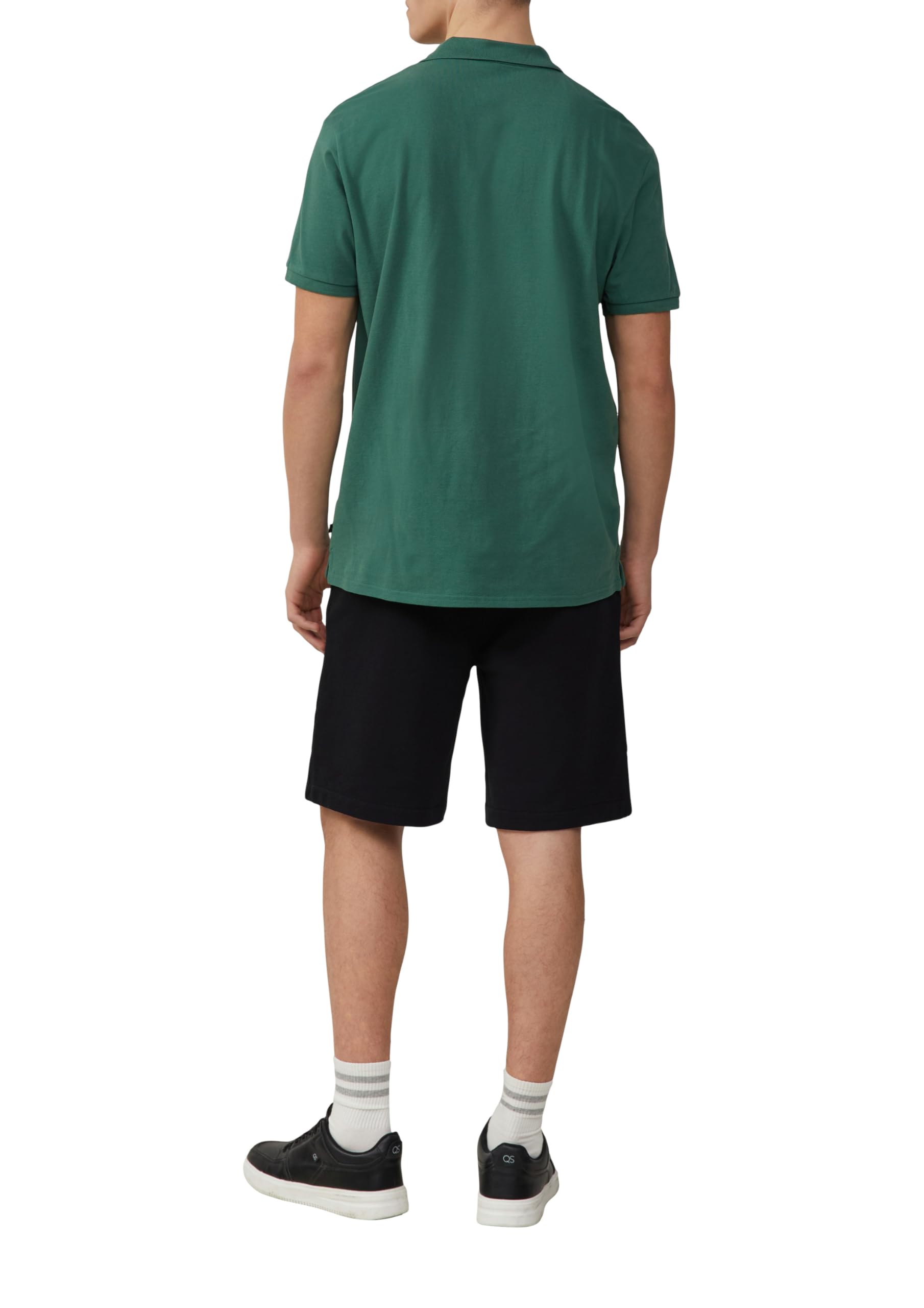 s.Oliver QS 2165556 Sweat Bermuda Grau Meliert