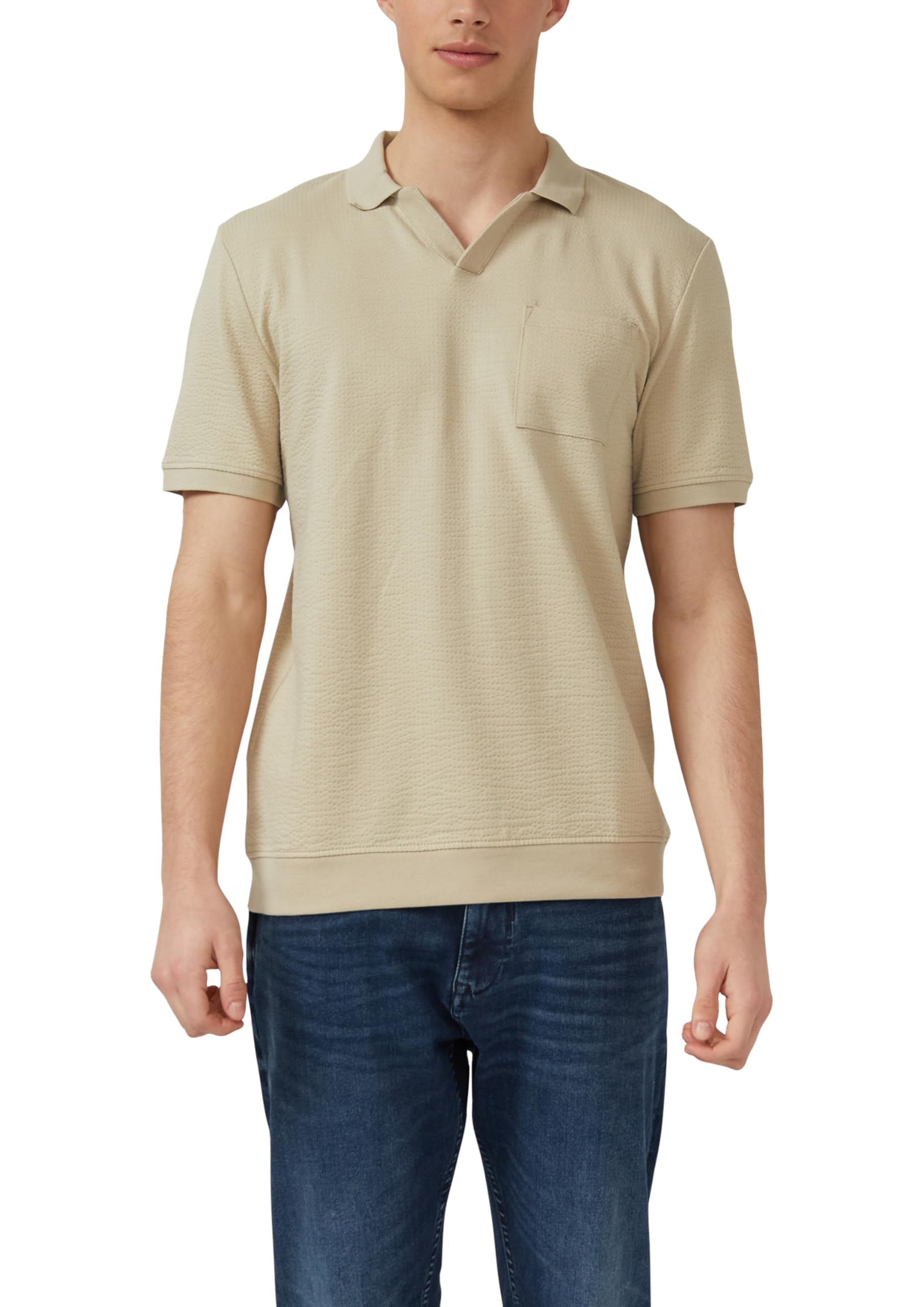 s.Oliver Junior Poloshirt Brusttasche XXL creme