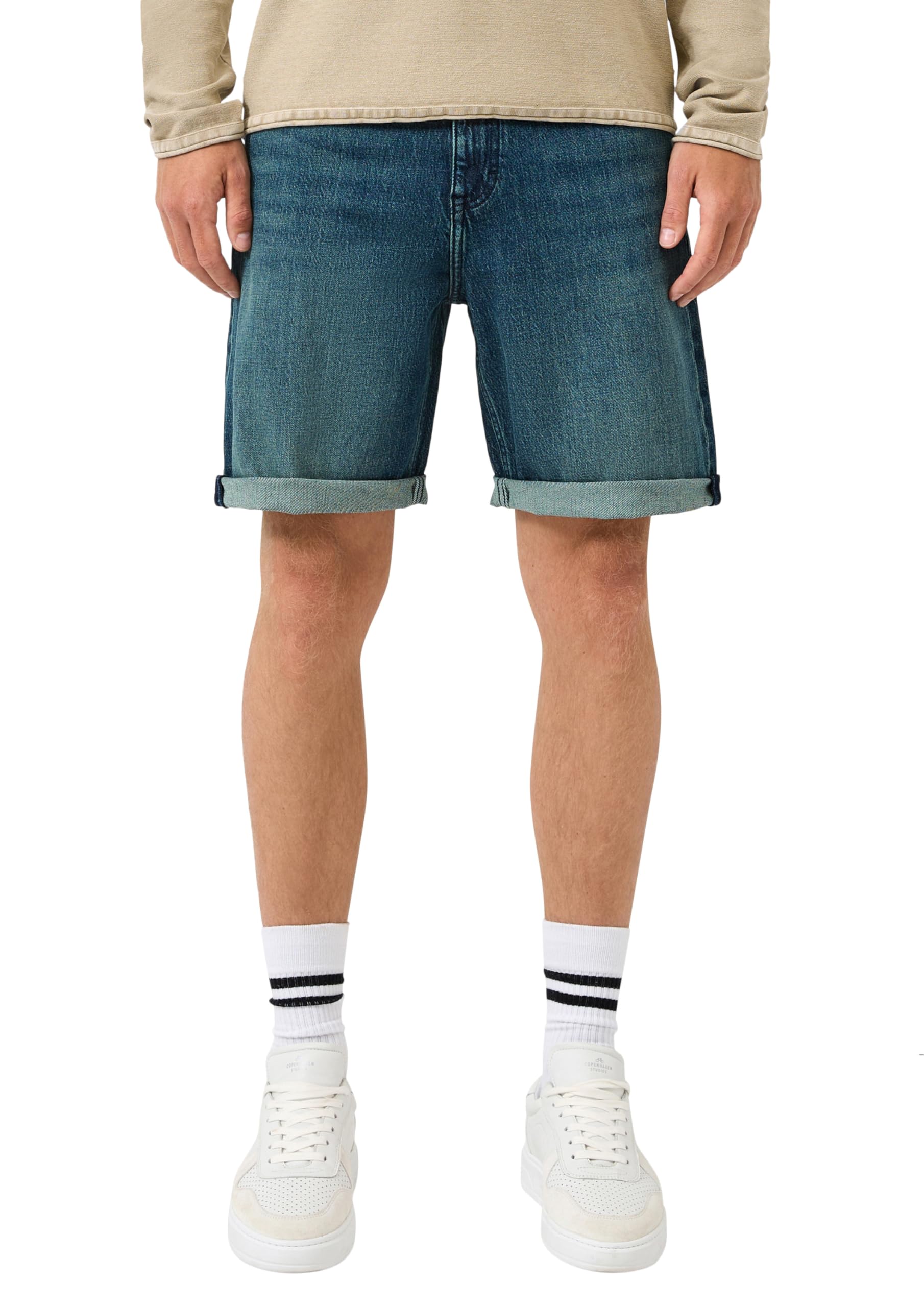 s.Oliver QS John Denim-Shorts Regular Fit blau