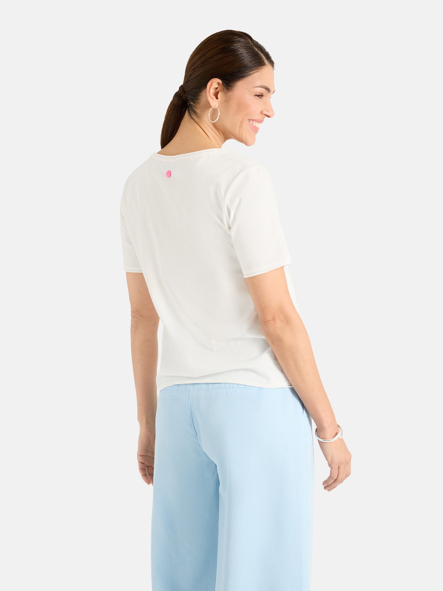 Lieblingsstück VictoriaL T-Shirt Baumwolle offwhite