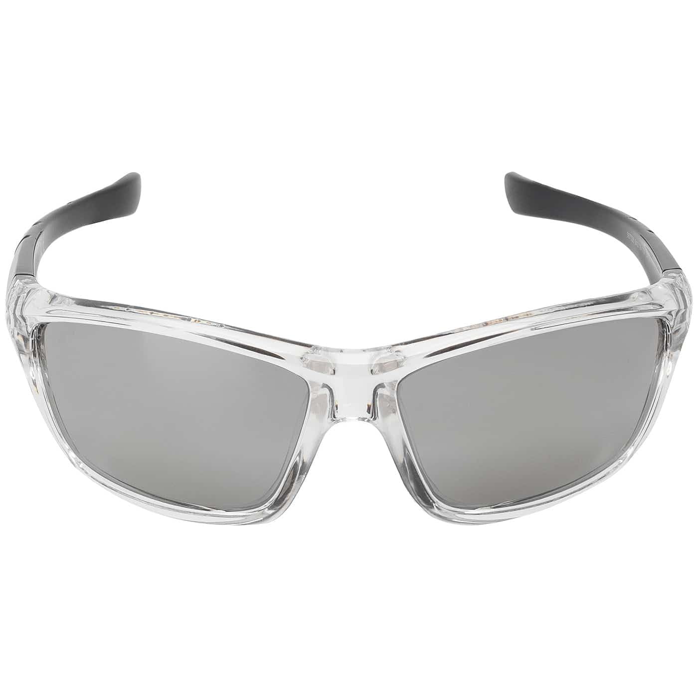 BEZLIT Sport Sonnenbrille Schwarz-silber verspiegelt
