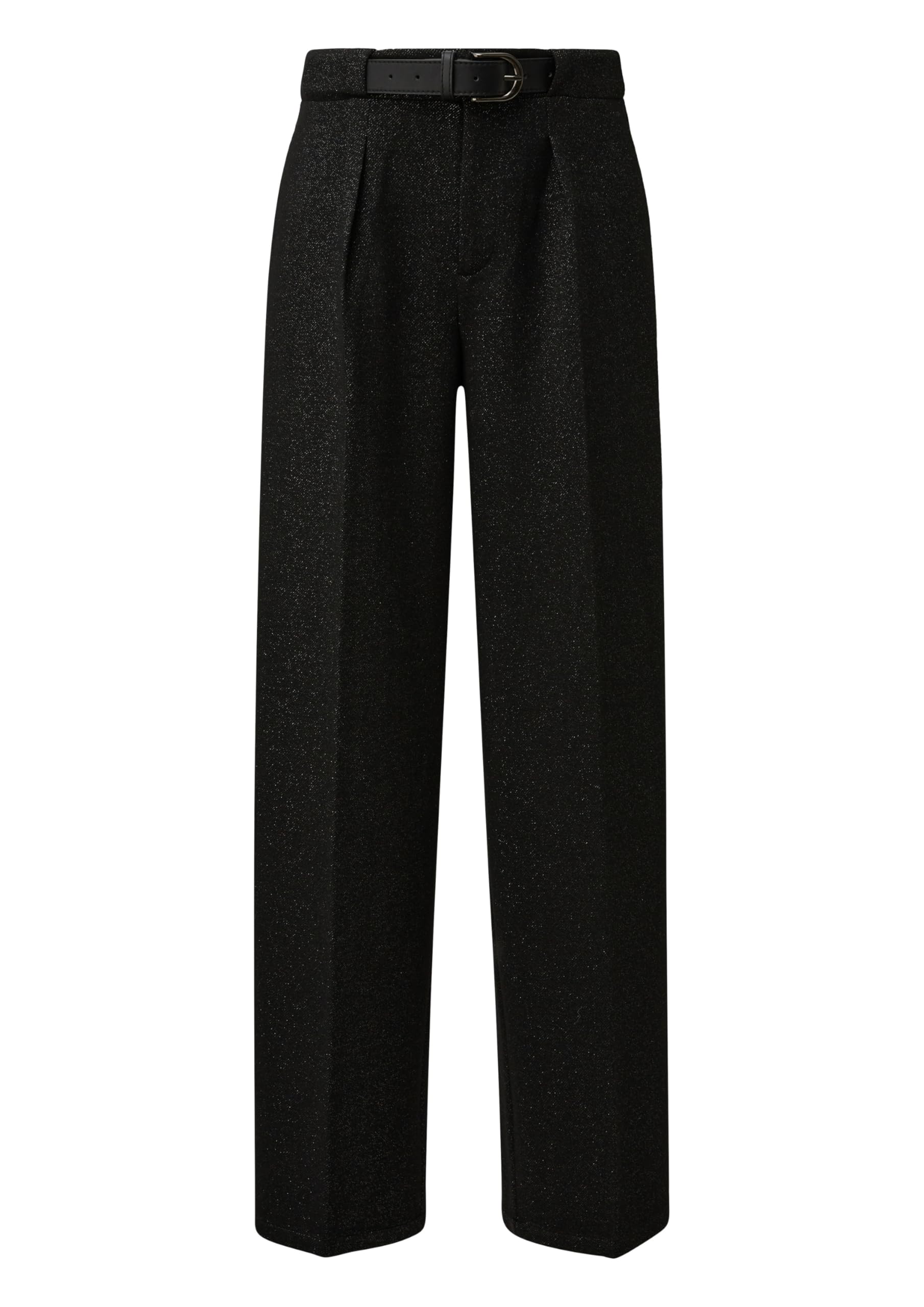s.Oliver RED LABEL Bundfaltenhose Glitzergarn Größe 44 mit Gürtel
