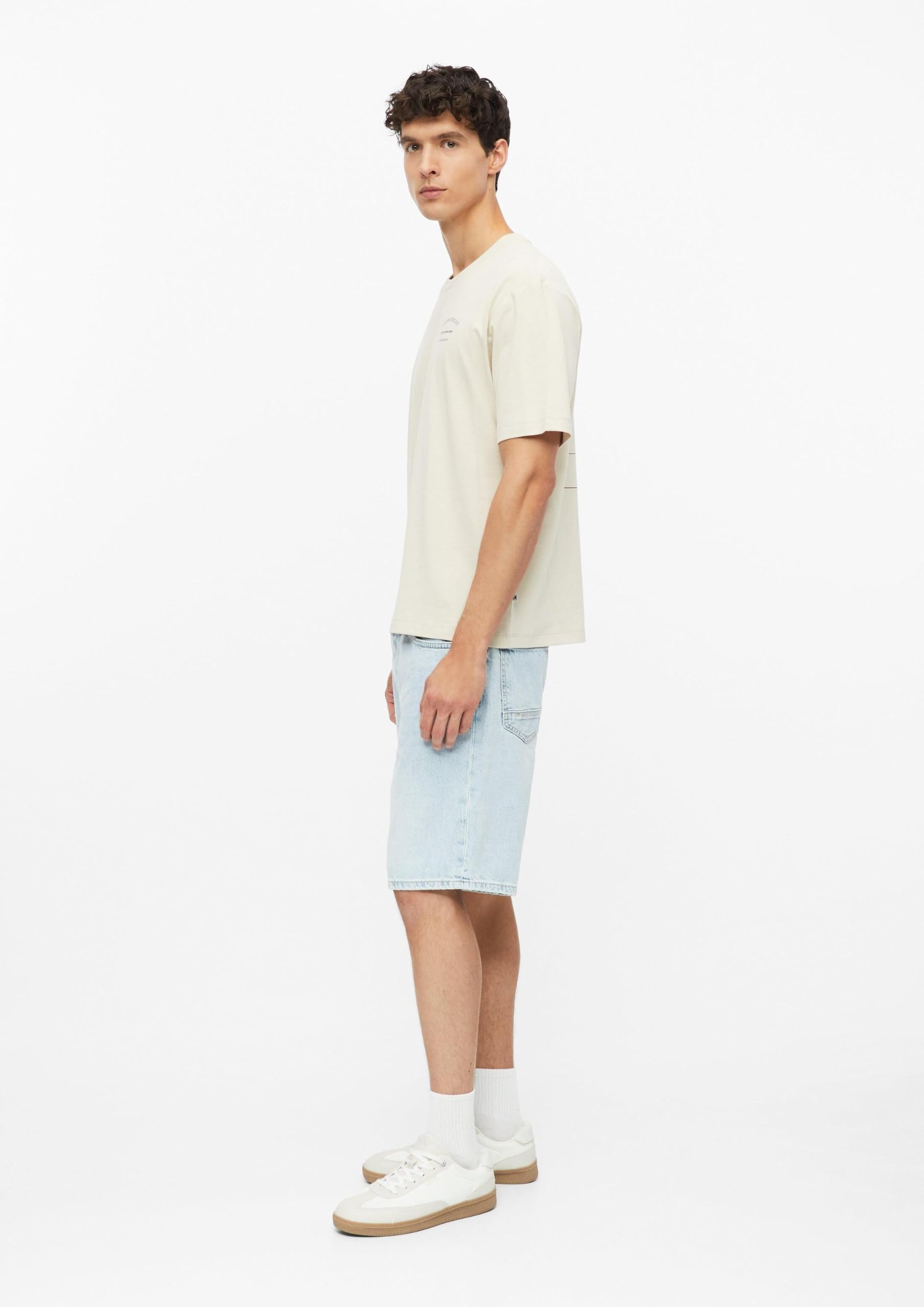 s.Oliver Junior Print T-Shirt Beige Modern Fit