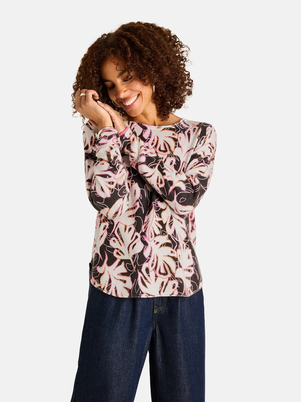 Lieblingsstück NaraL Pullover dark brown mit Wolle