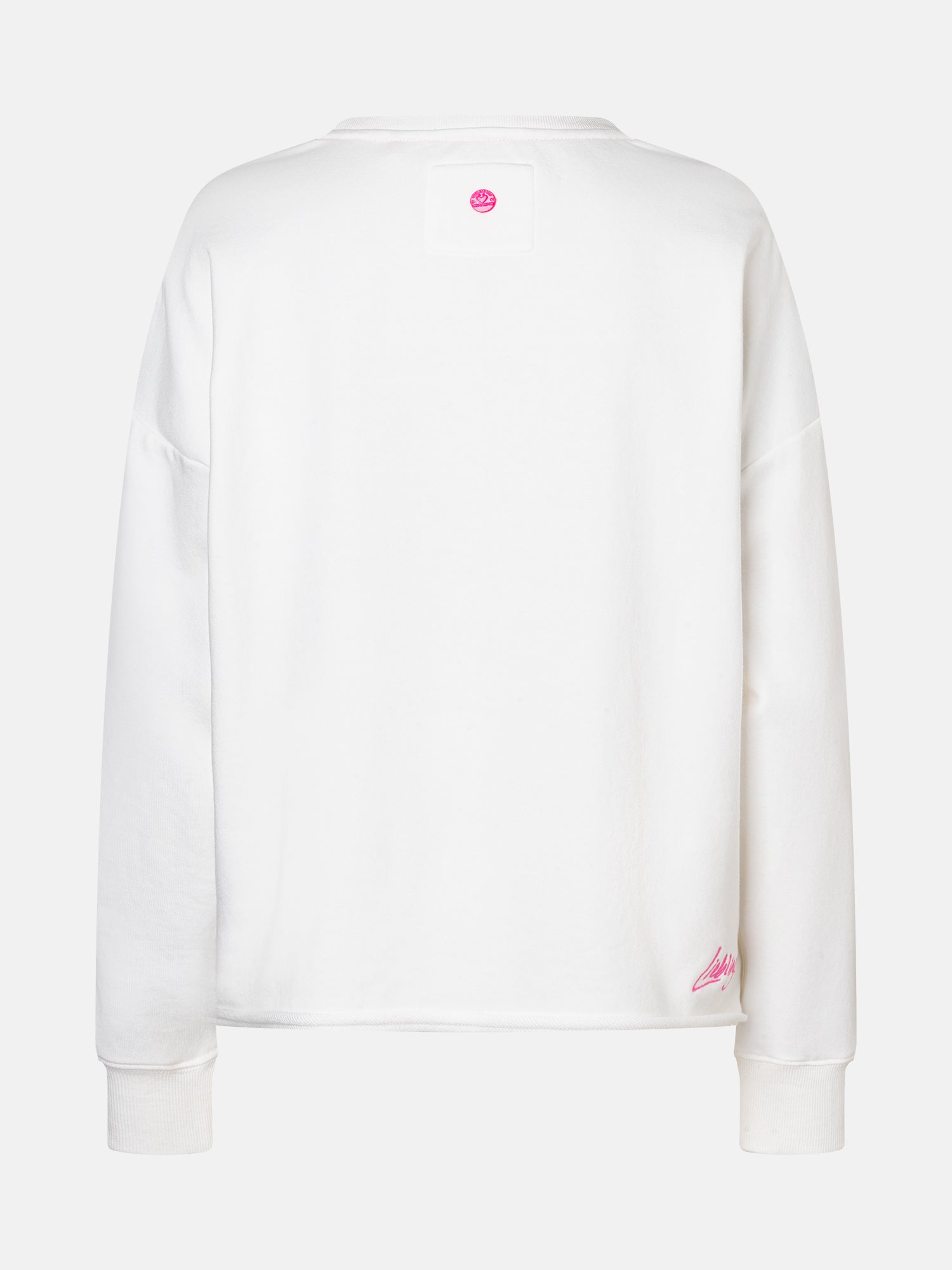Lieblingsstück GlamL Sweatshirt offwhite Baumwolle Motiv