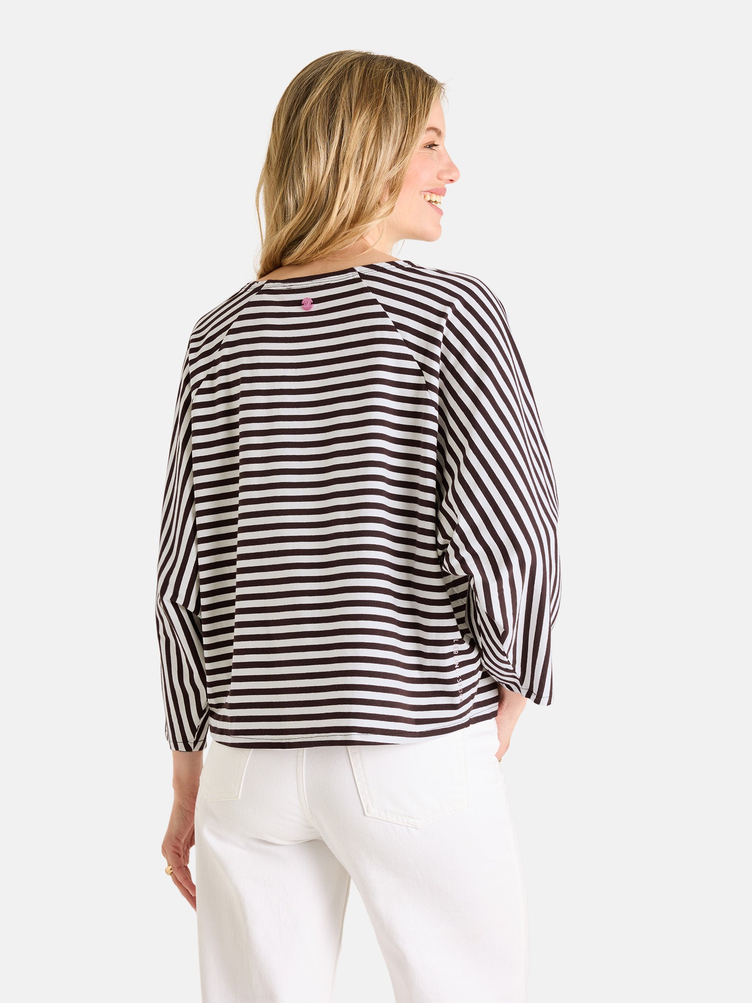 Lieblingsstück HilkeL Longsleeve dark brown aus Baumwolle