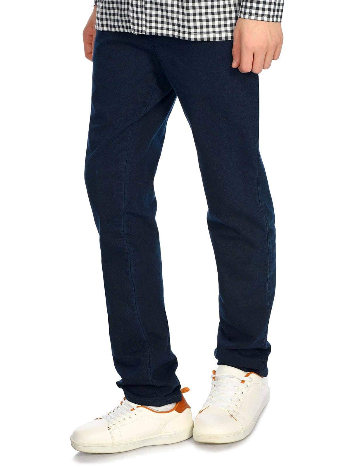 BEZLIT Jungen Chino Hose Jeans-Optik schwarz elastisch