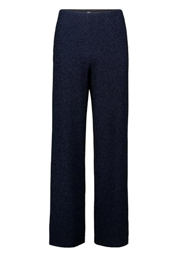zero Stoffhose mit Lurexfaden Gr. 40 Teal Ocean Glanz