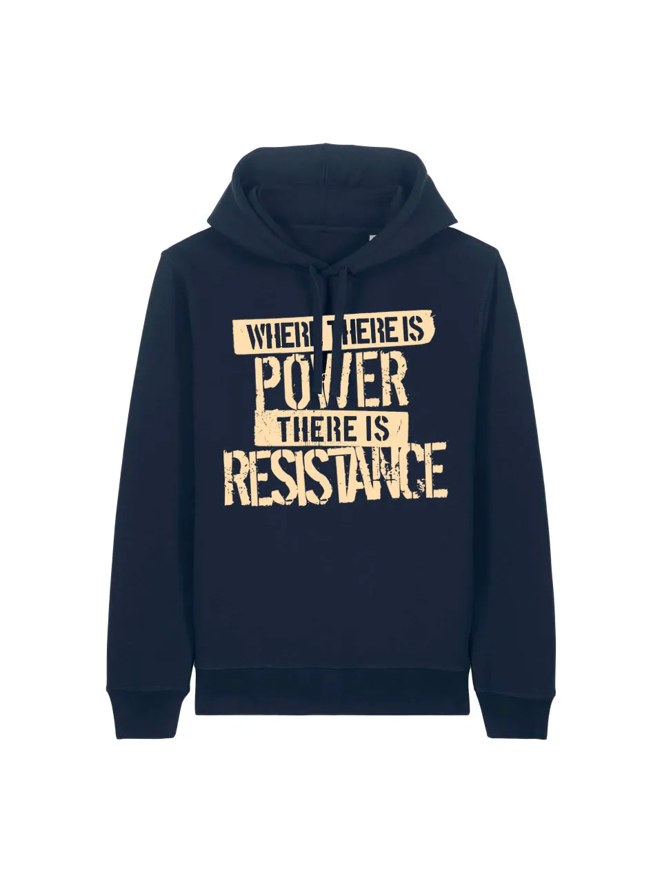 dna merch Power And Resistance Hoodie Biobaumwolle