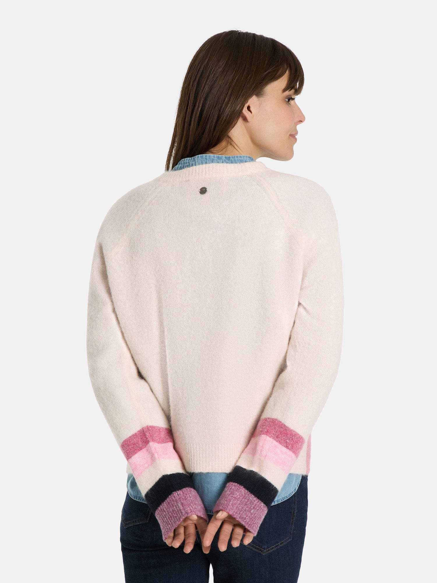 Lieblingsstück NirmalaL Pullover offwhite Alpaka