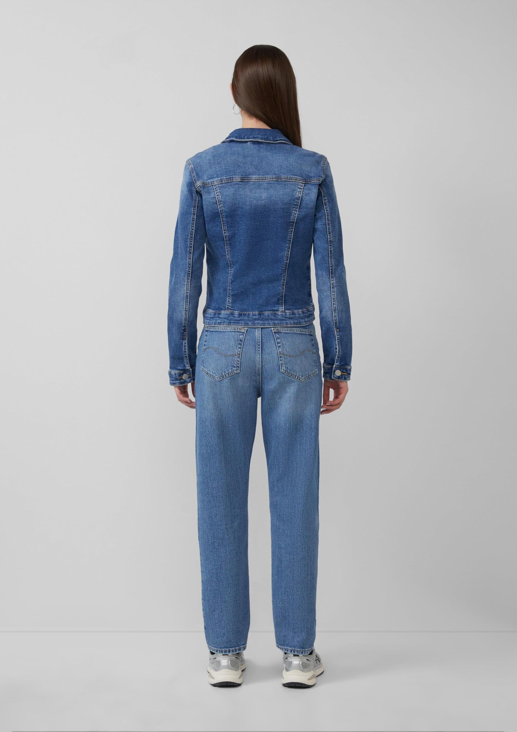 s.Oliver QS Denimjacke Jeansjacke Damen Waschung