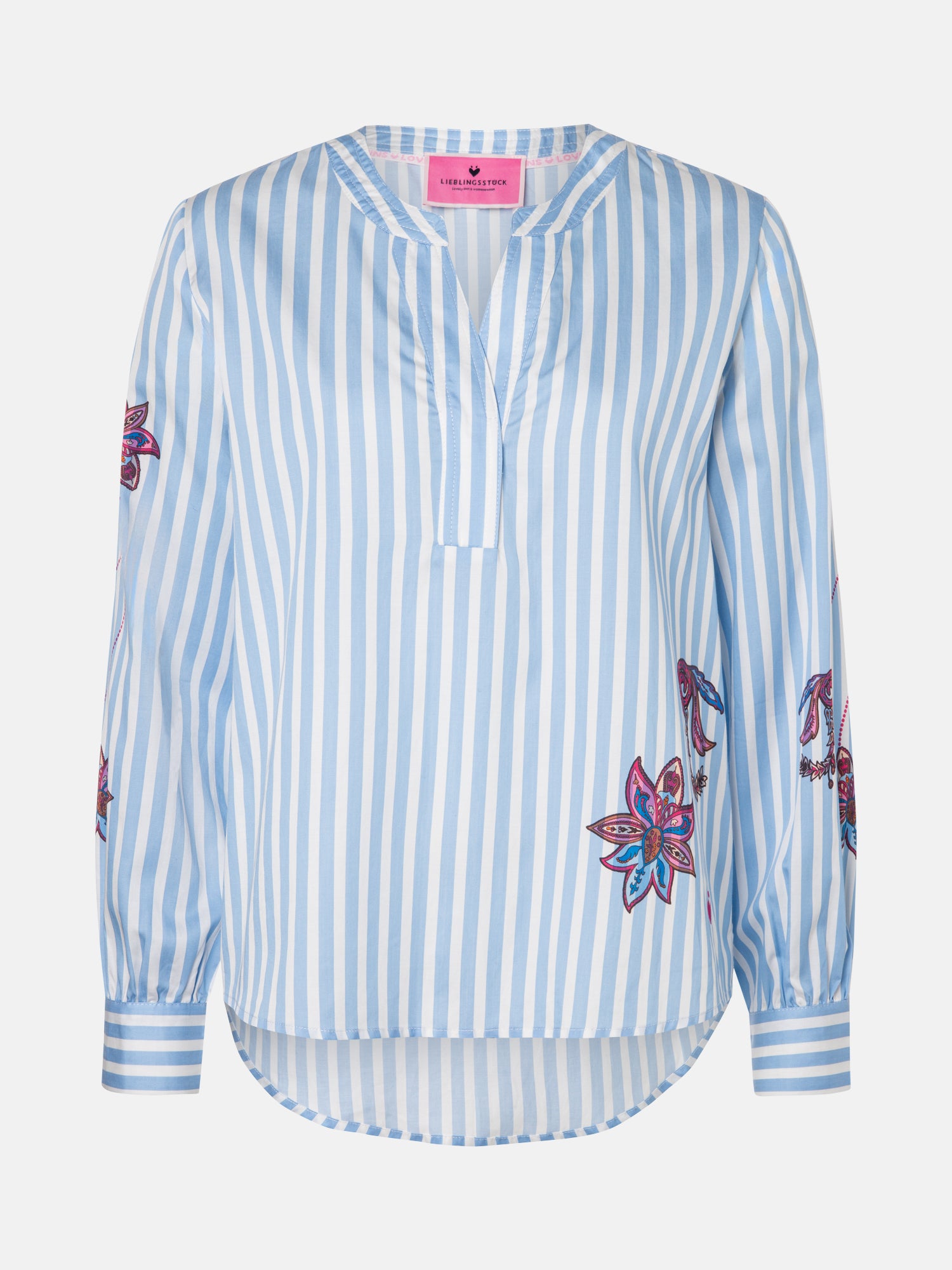 Lieblingsstück KalilaL Bluse blue frost aus Lyocell