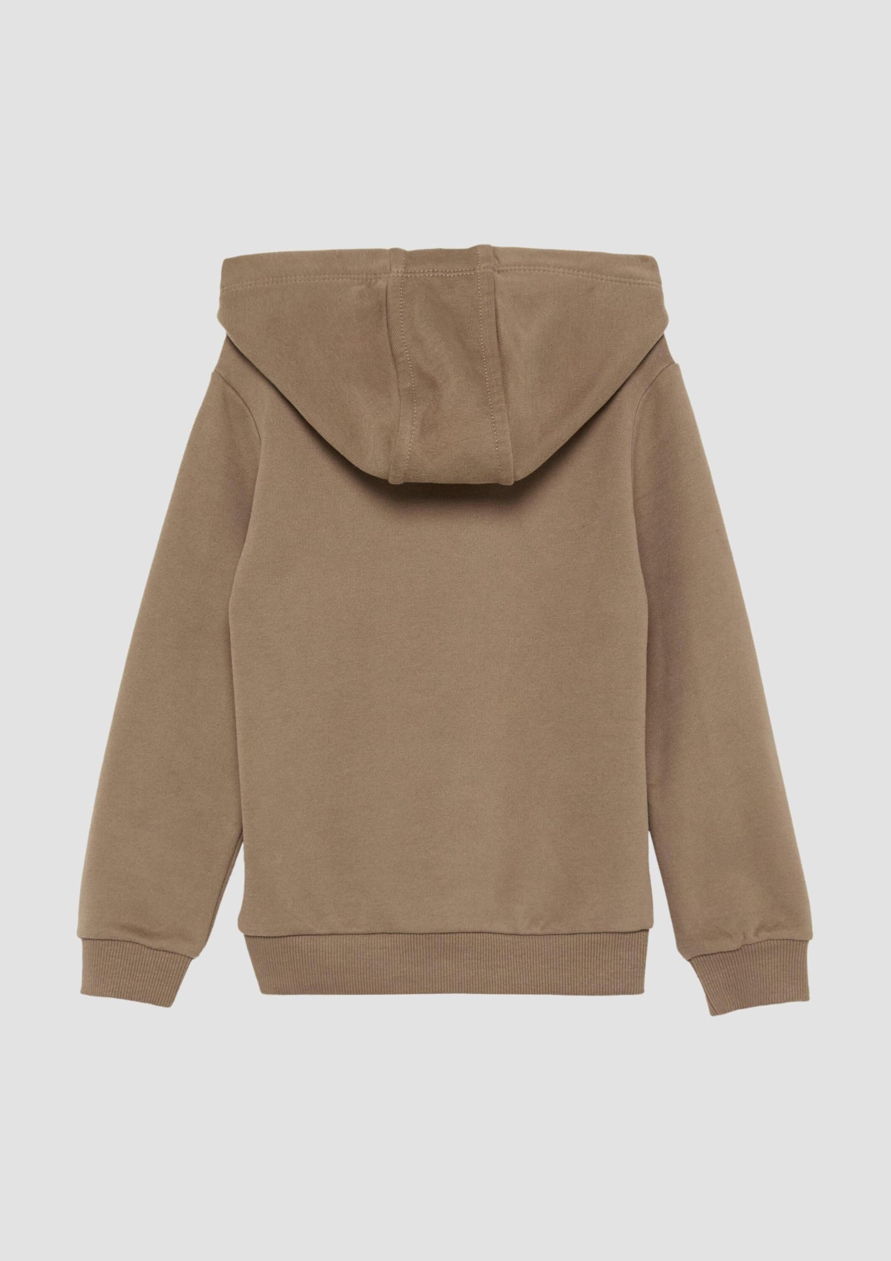 s.Oliver Red Label Hoodie Glow-Print Gr. 116-122 Cognac