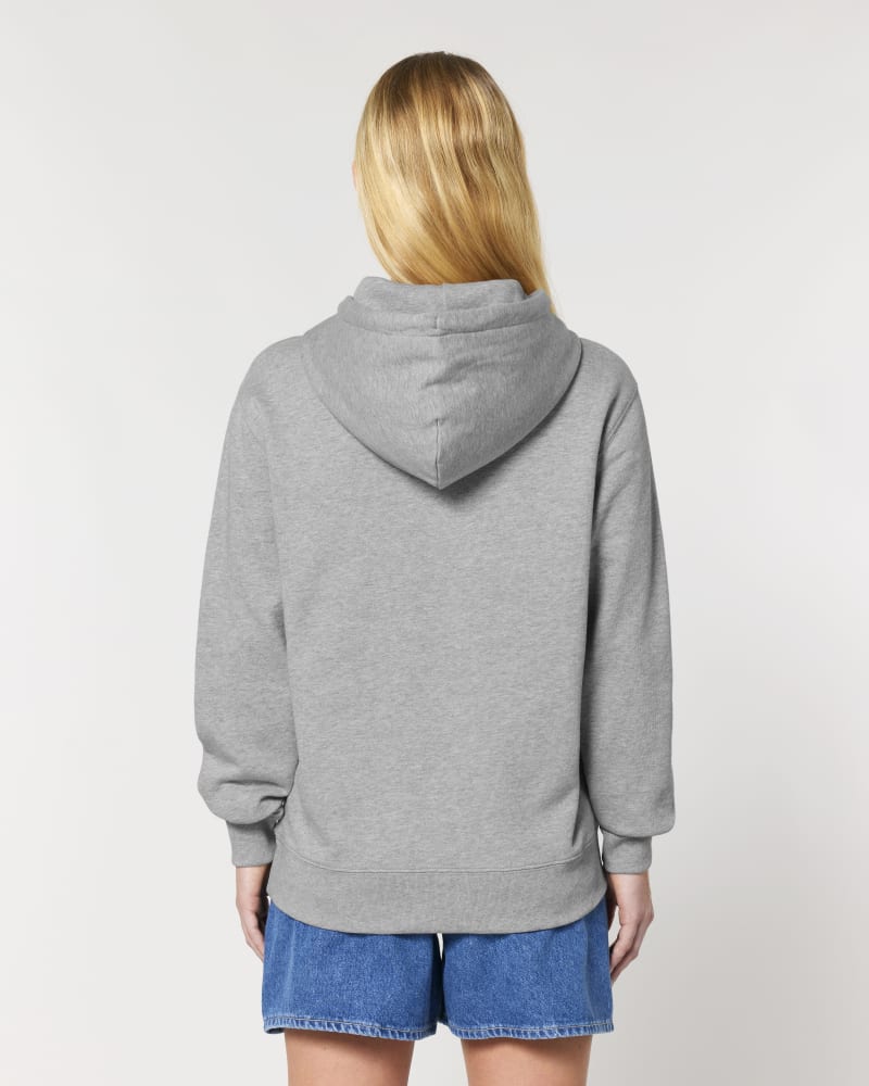 United4Rescue Logo groß Kapuzenpullover French Navy Bio