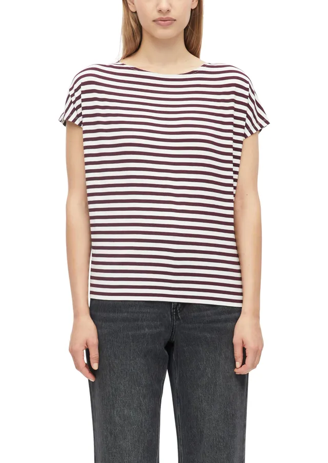 s.Oliver RED LABEL Streifen-Shirt Lilac/Pink gestreift