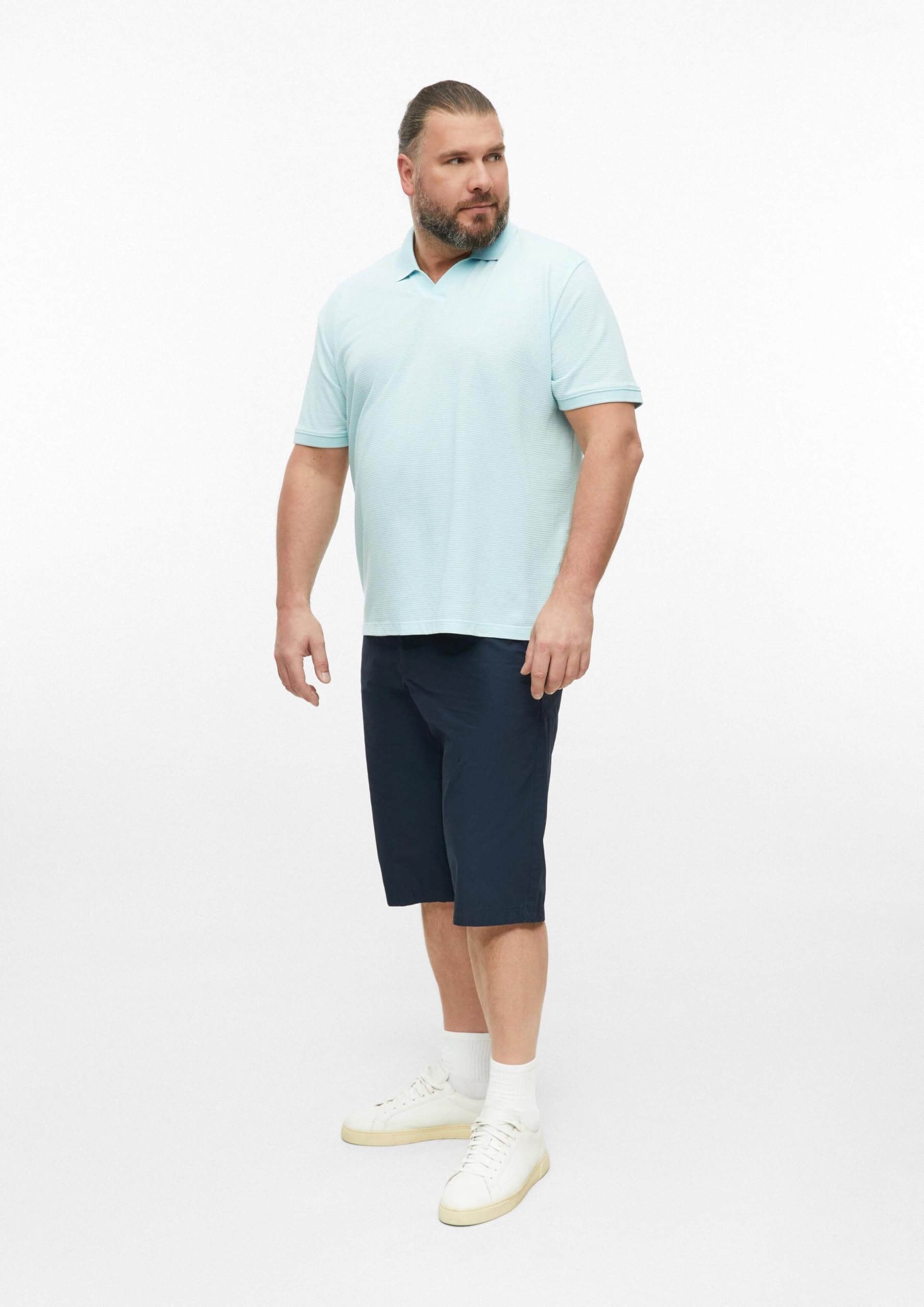 s.Oliver 2181096 Poloshirt 4XL Blue Green