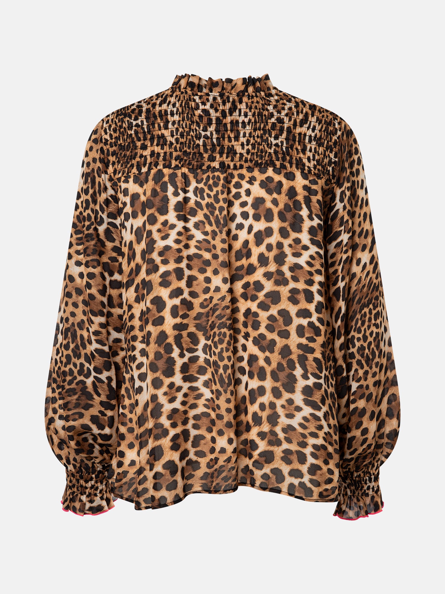 Lieblingsstück MimiL Bluse brownie Viskose Print