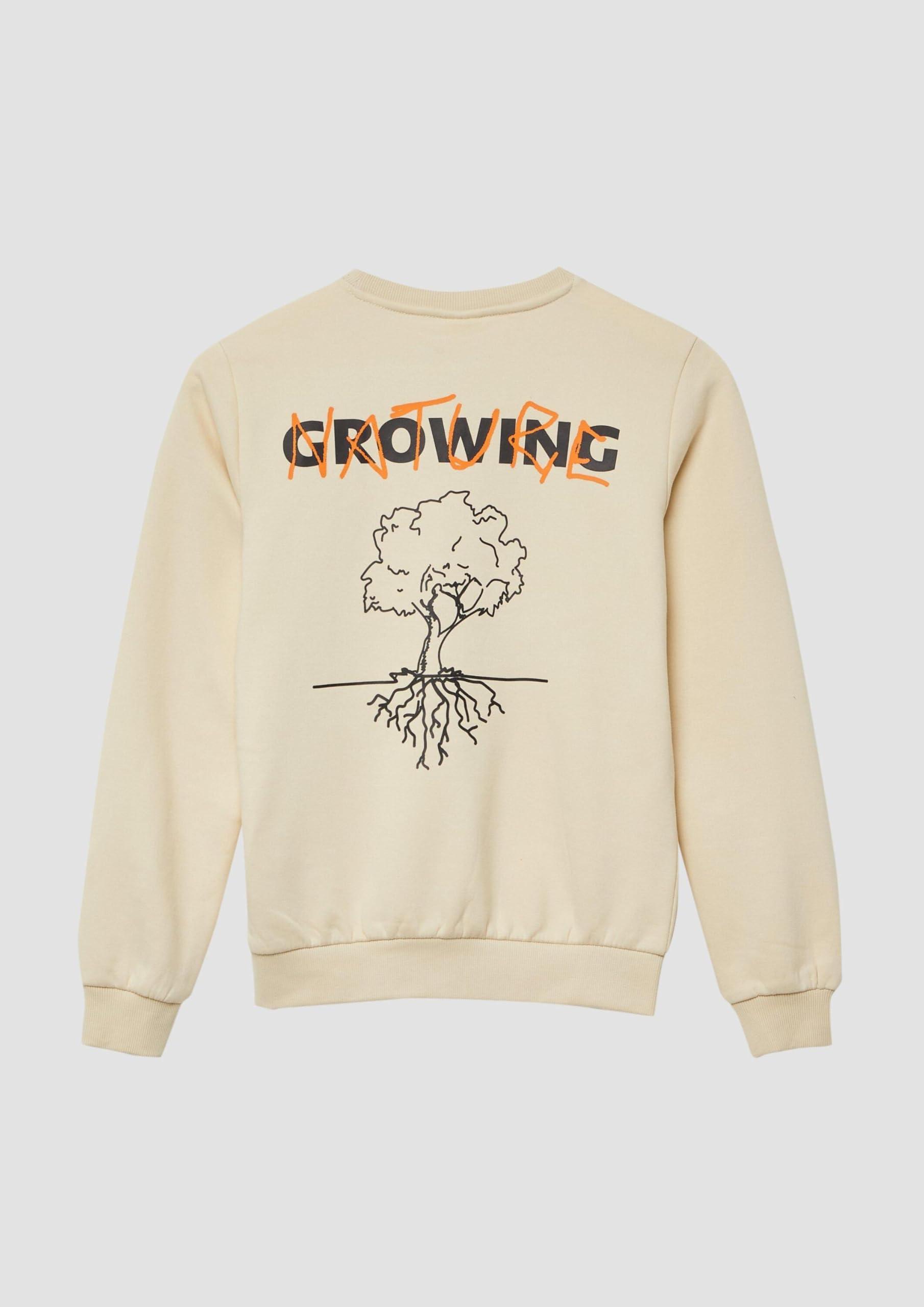s.Oliver Red Label Sweatshirt Rückenprint kuschelig