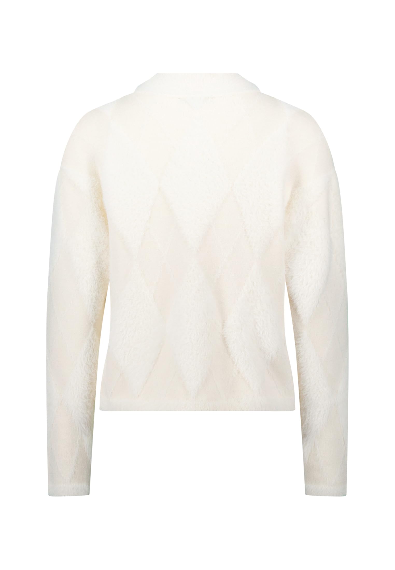 zero Pullover Karomuster Pullover CreamCream Gr.40