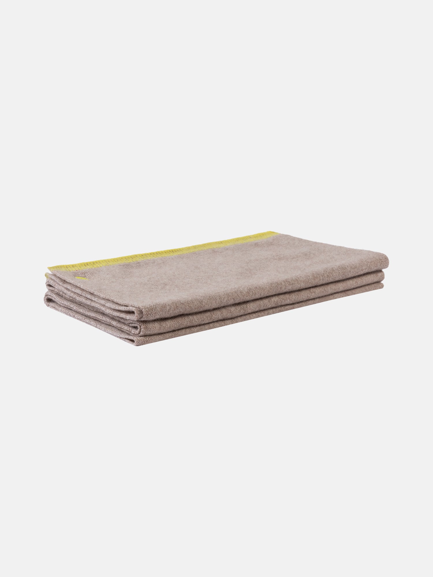 Lieblingsstück Sweet Heart Wollschal beige mit Kaschmir