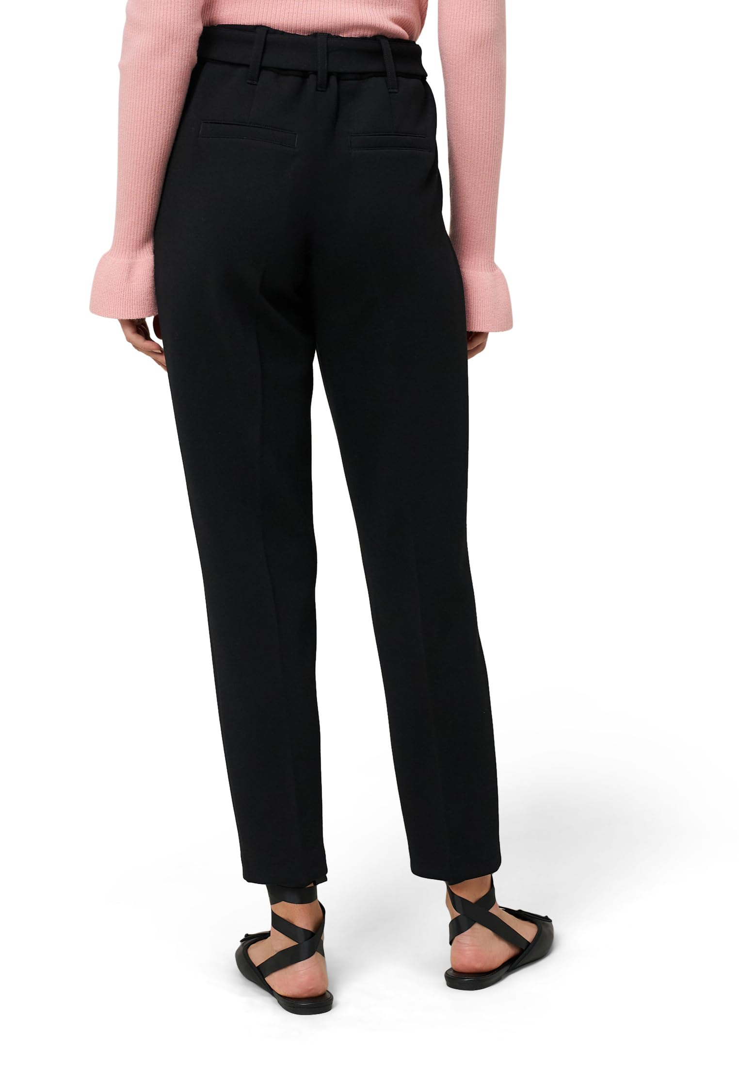 zero Stoffhose mit Bindegürtel 28 Inch Black Beauty Gr.40