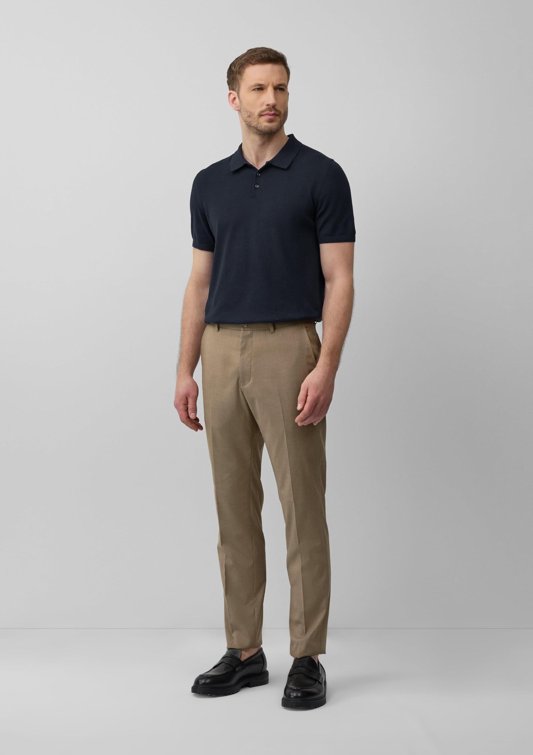 s.Oliver Red Label s.O Pure Anzughose Slim navy Stretch
