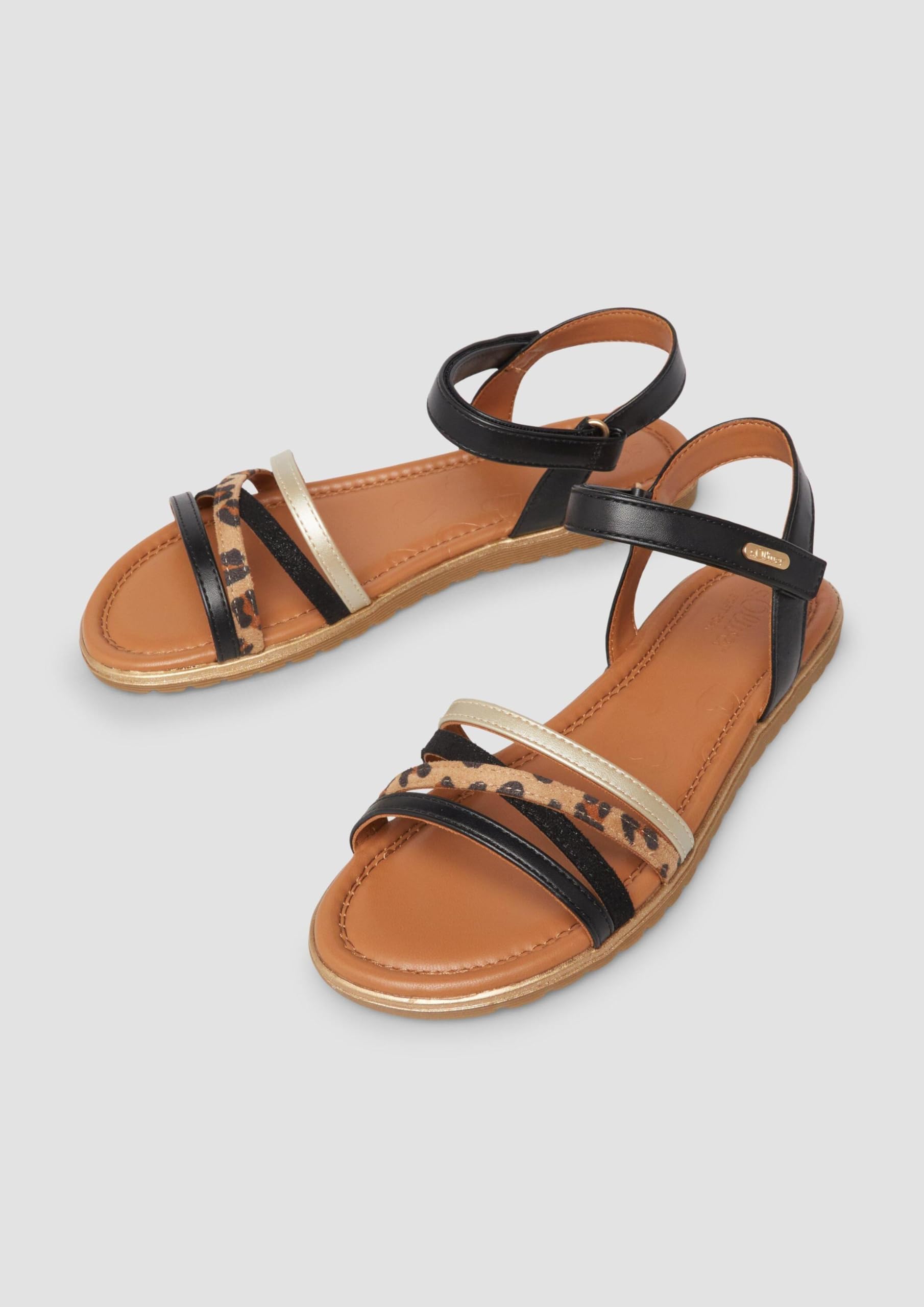 s.Oliver Junior Sandalen Multicolor Metallic Klett