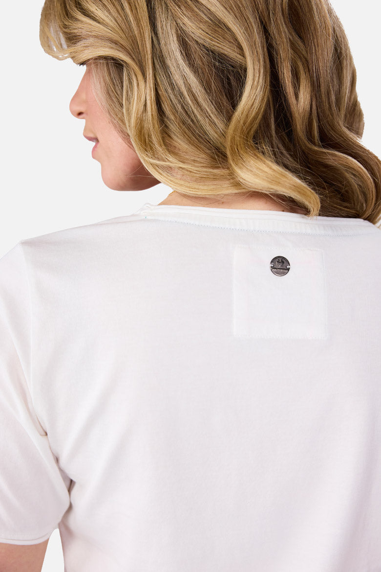 Lieblingsstück CalinaL T-Shirt offwhite aus Baumwolle