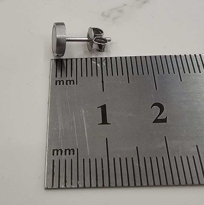 s.Oliver Herren Ohrstecker Edelstahl Silber Matt