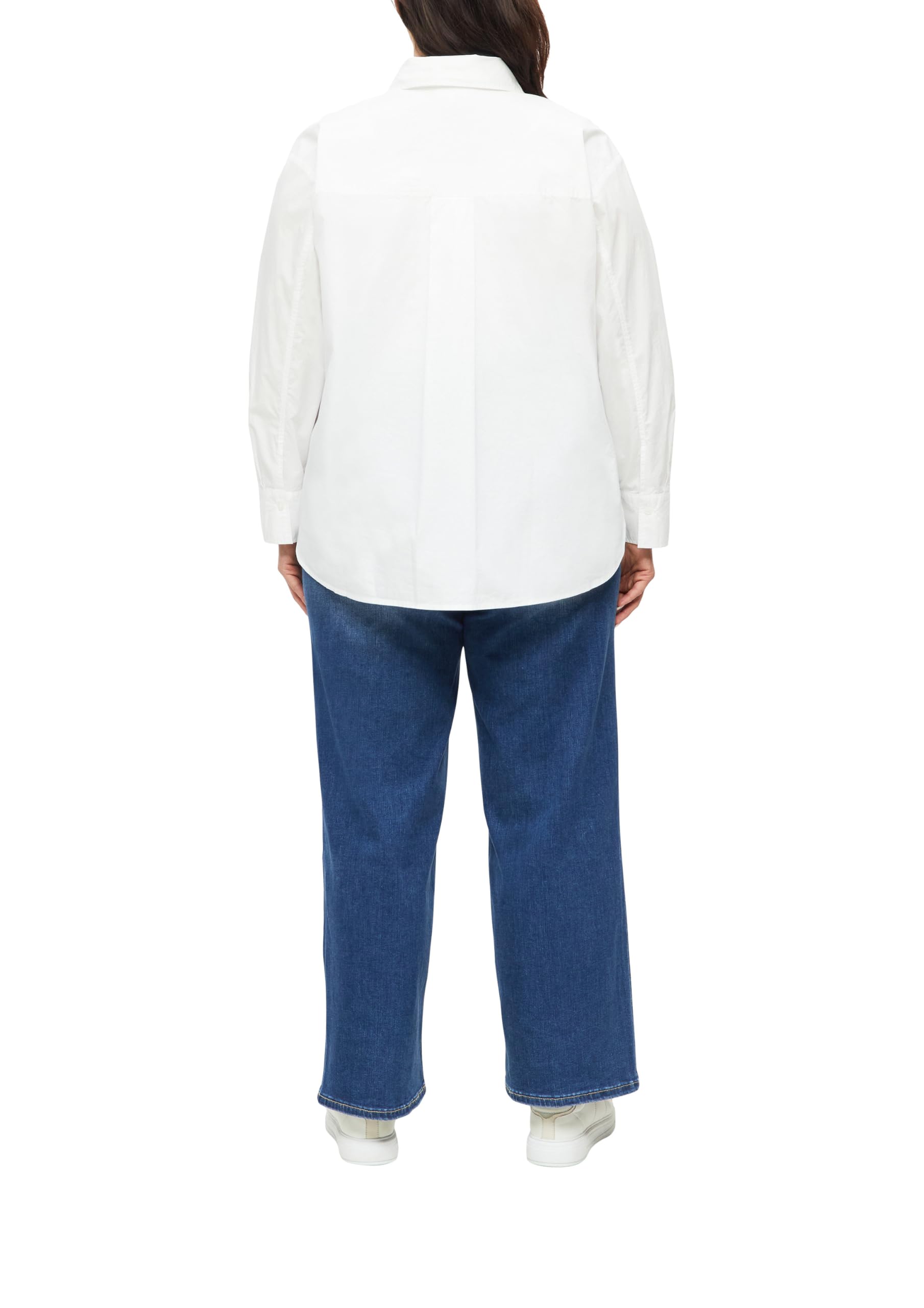 s.Oliver RED LABEL Poplin-Bluse Brusttasche 48