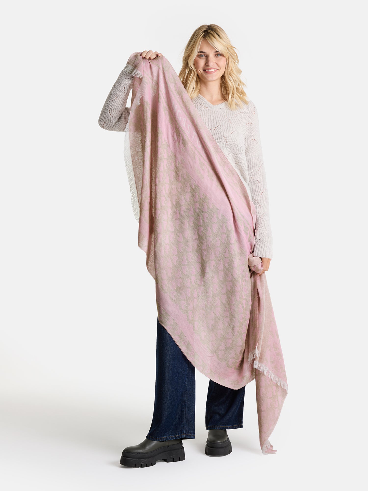 Lieblingsstück MaditaL Tuch beige mit Modal