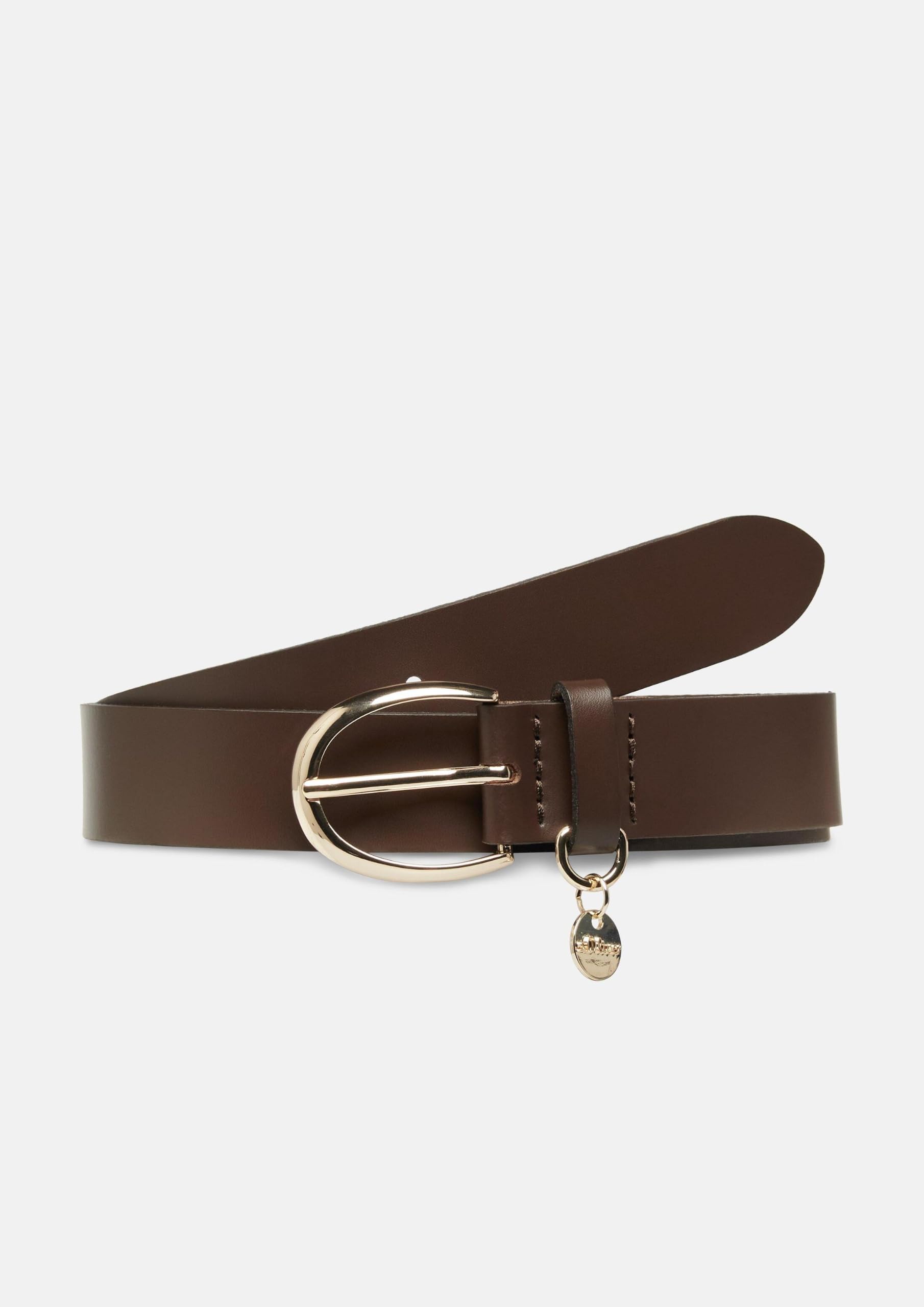 s.Oliver RED LABEL Taillengürtel Leder Gr.105 schwarz Logo