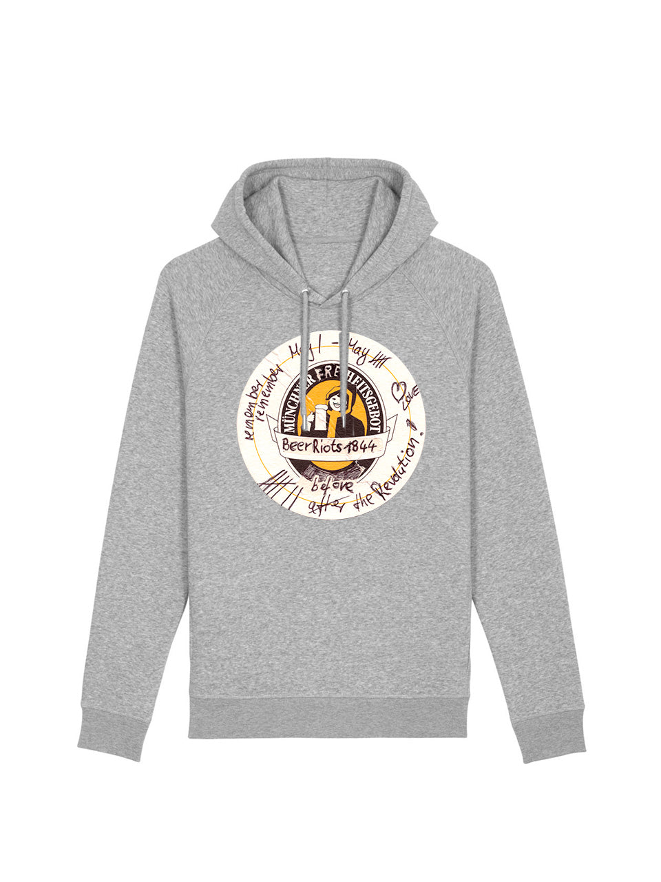 dna merch Münchner Bieraufstände Kapuzenpullover Geschichte