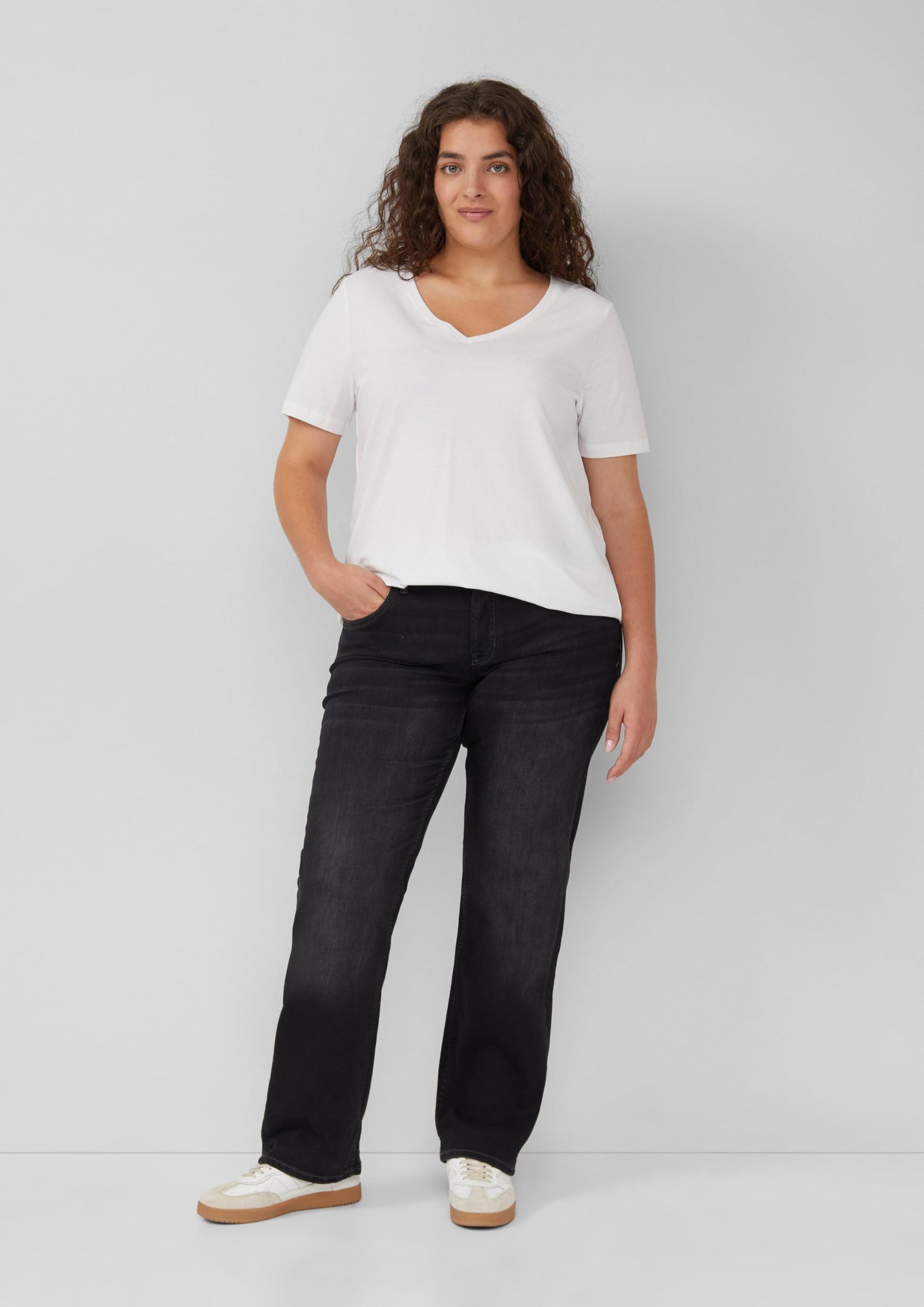 s.Oliver Red Label Straight Fit Jeans Mid Rise Stretch