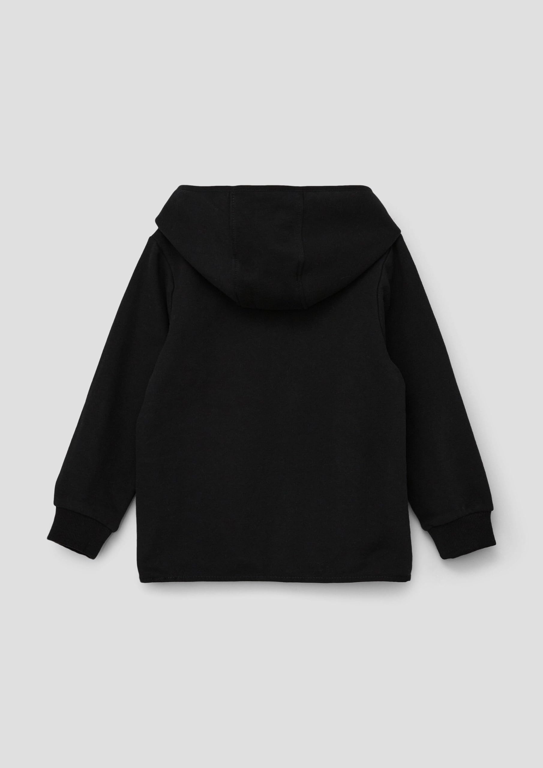 s.Oliver RED LABEL Kapuzenpulli Frontprint 92-98 schwarz