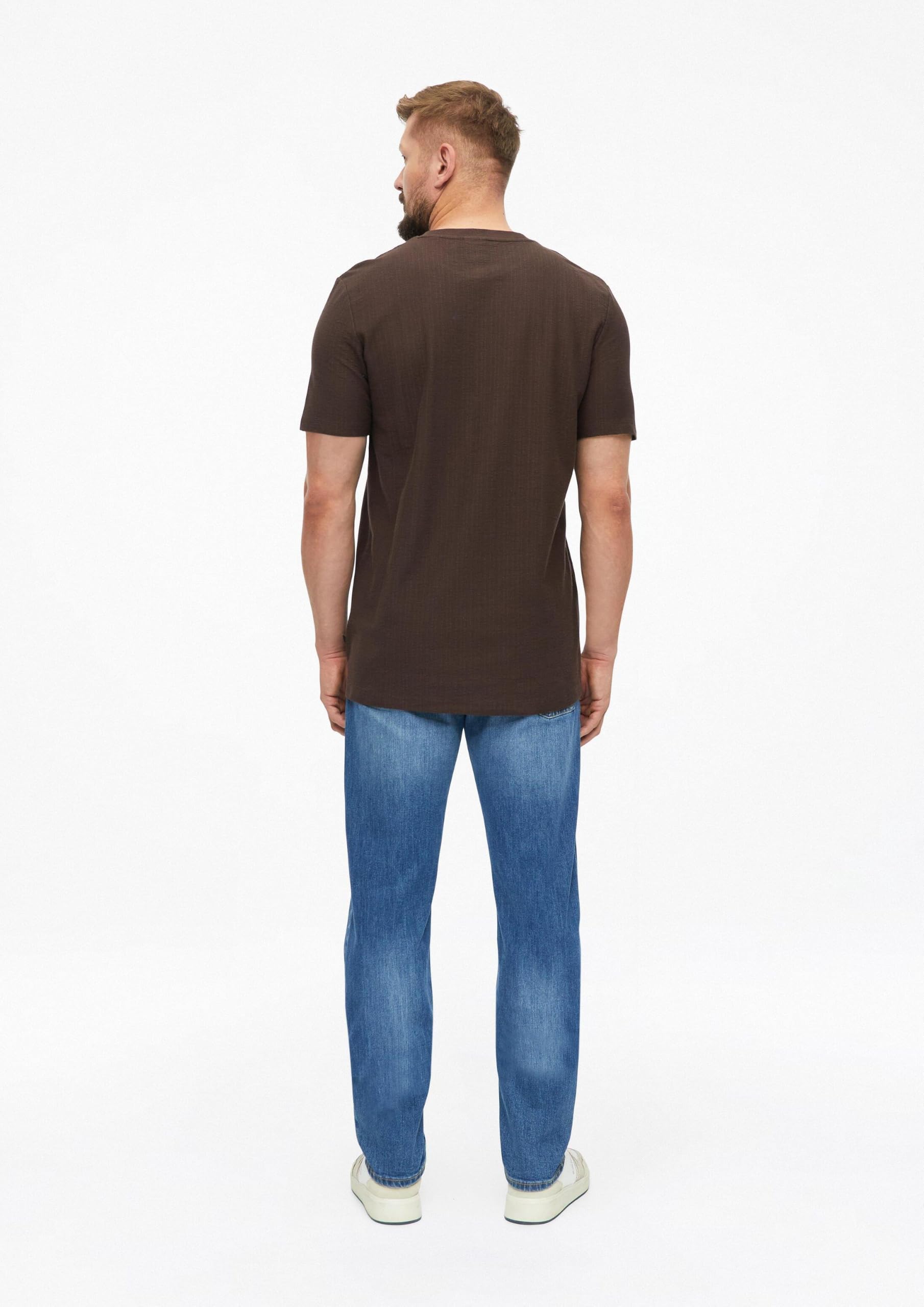 s.Oliver Junior T-Shirt Rippstruktur Relaxed Fit Tall Size XL