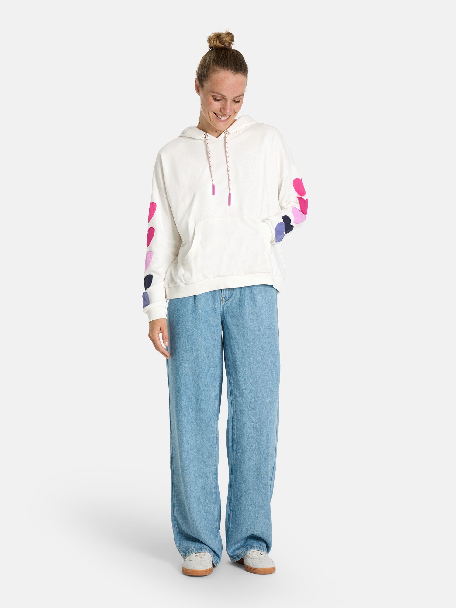 Lieblingsstück CaraEP Hoodie offwhite Baumwolle