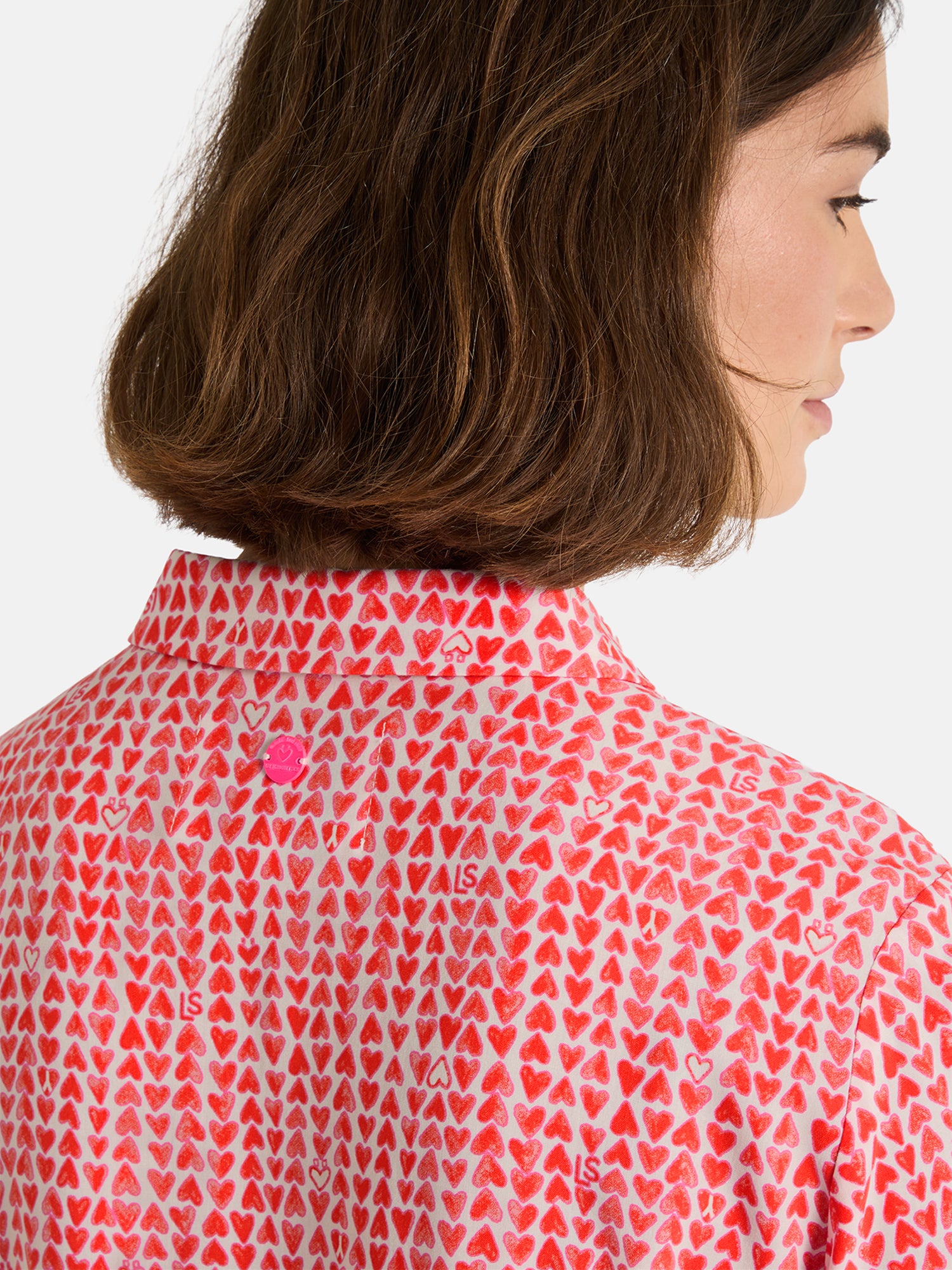 Lieblingsstück ElodieL Bluse spicy orange Viskose-Print